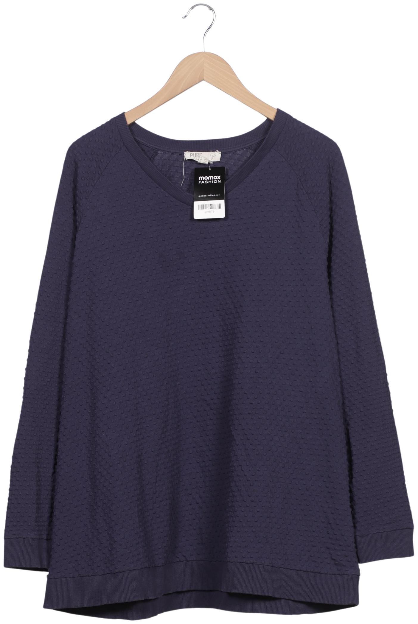 

Pure by Ulla Popken Damen Sweatshirt, marineblau, Gr. 50