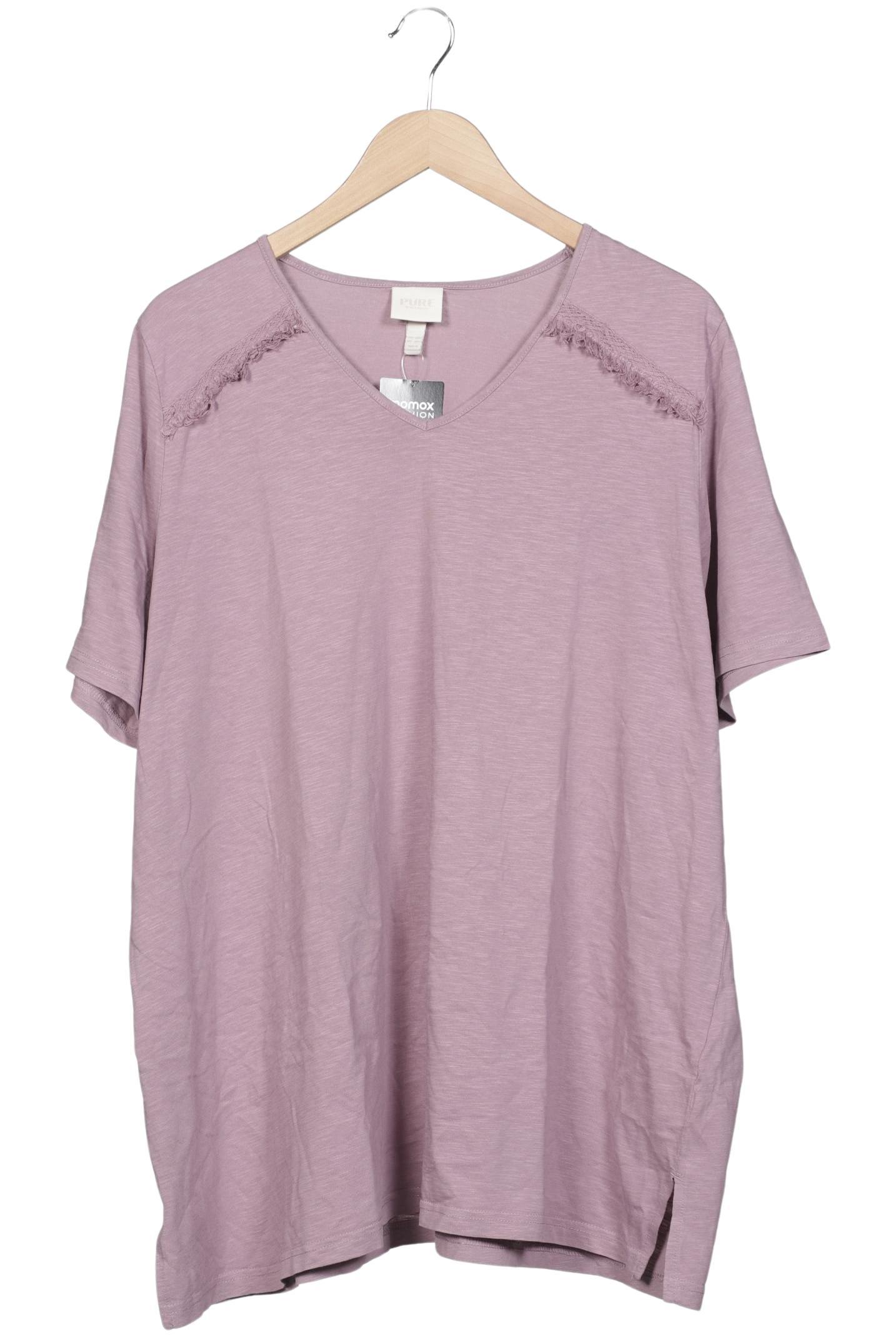 

Pure by Ulla Popken Damen T-Shirt, flieder, Gr. 50