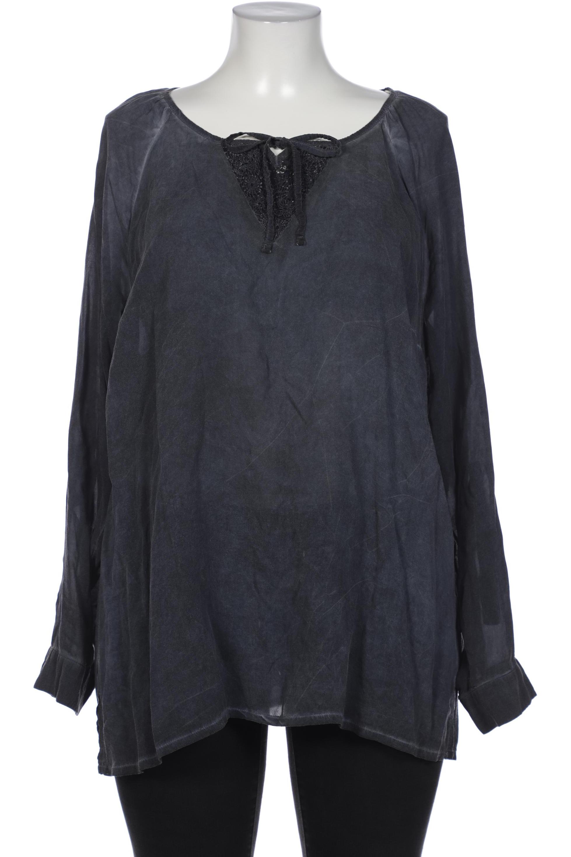 

Pure by Ulla Popken Damen Bluse, grau