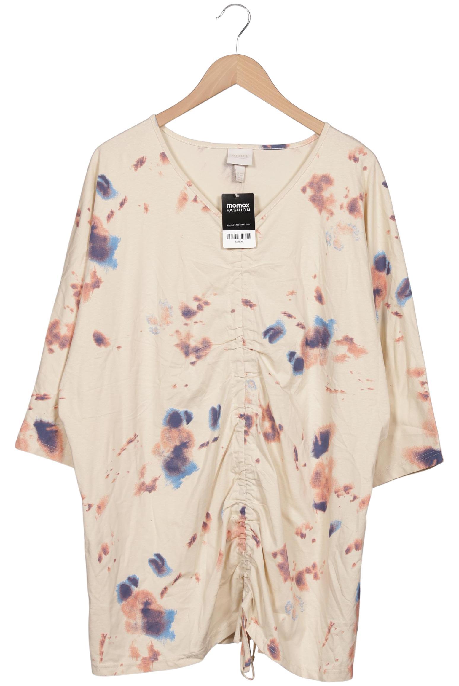 

Pure by Ulla Popken Damen T-Shirt, beige, Gr. 50