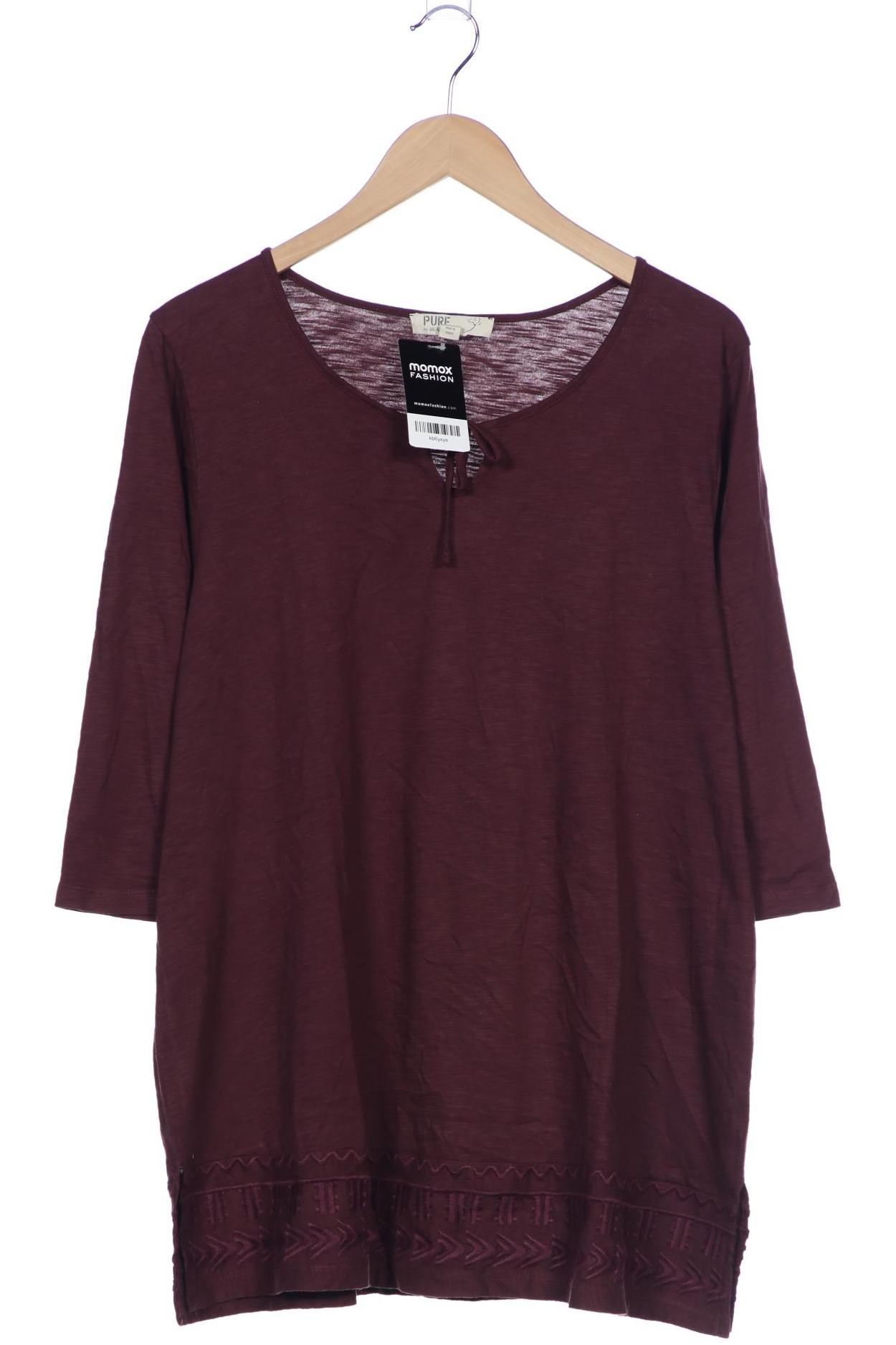 

Pure by Ulla Popken Damen T-Shirt, bordeaux, Gr. 46