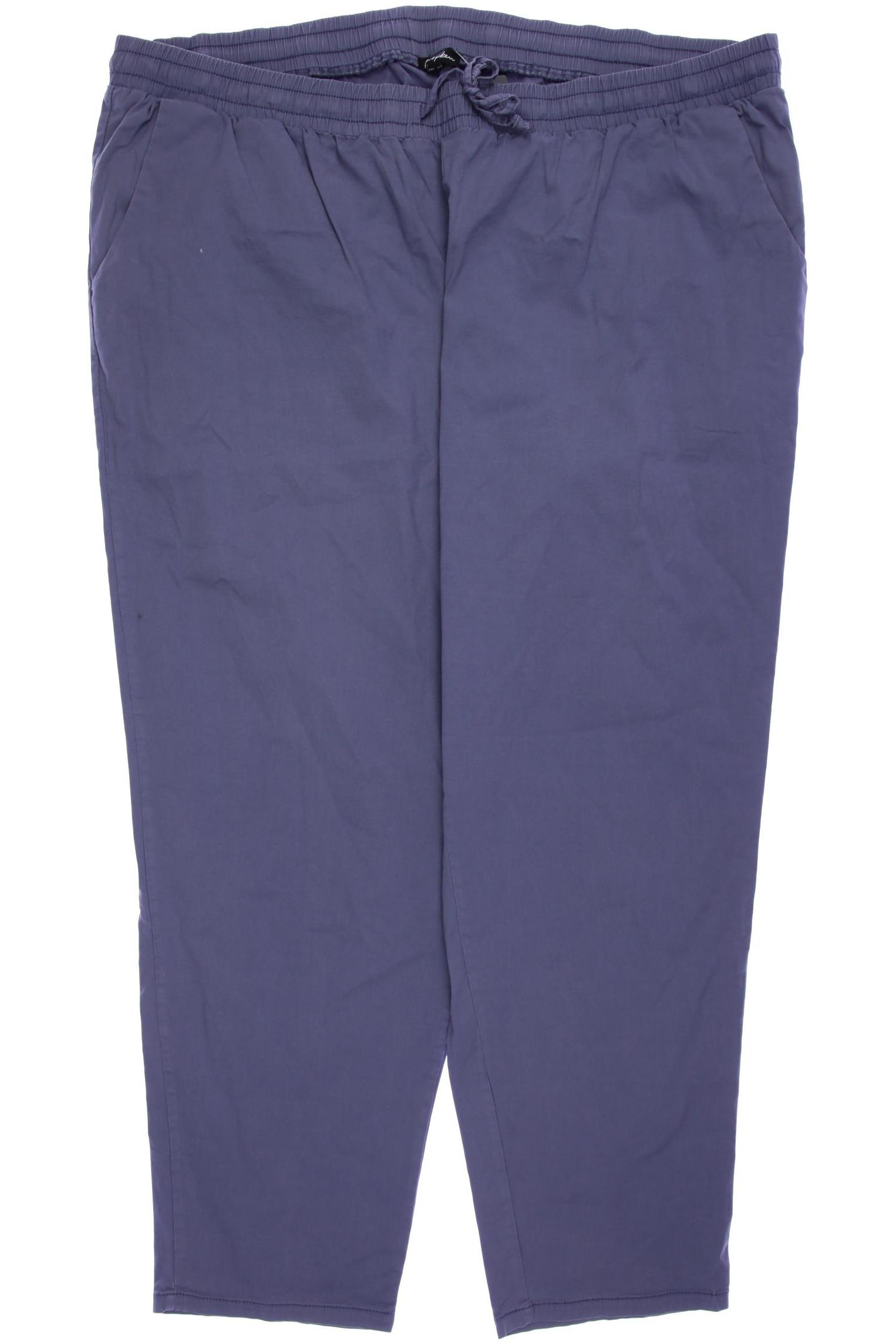 

Pure by Ulla Popken Damen Stoffhose, blau, Gr. 56