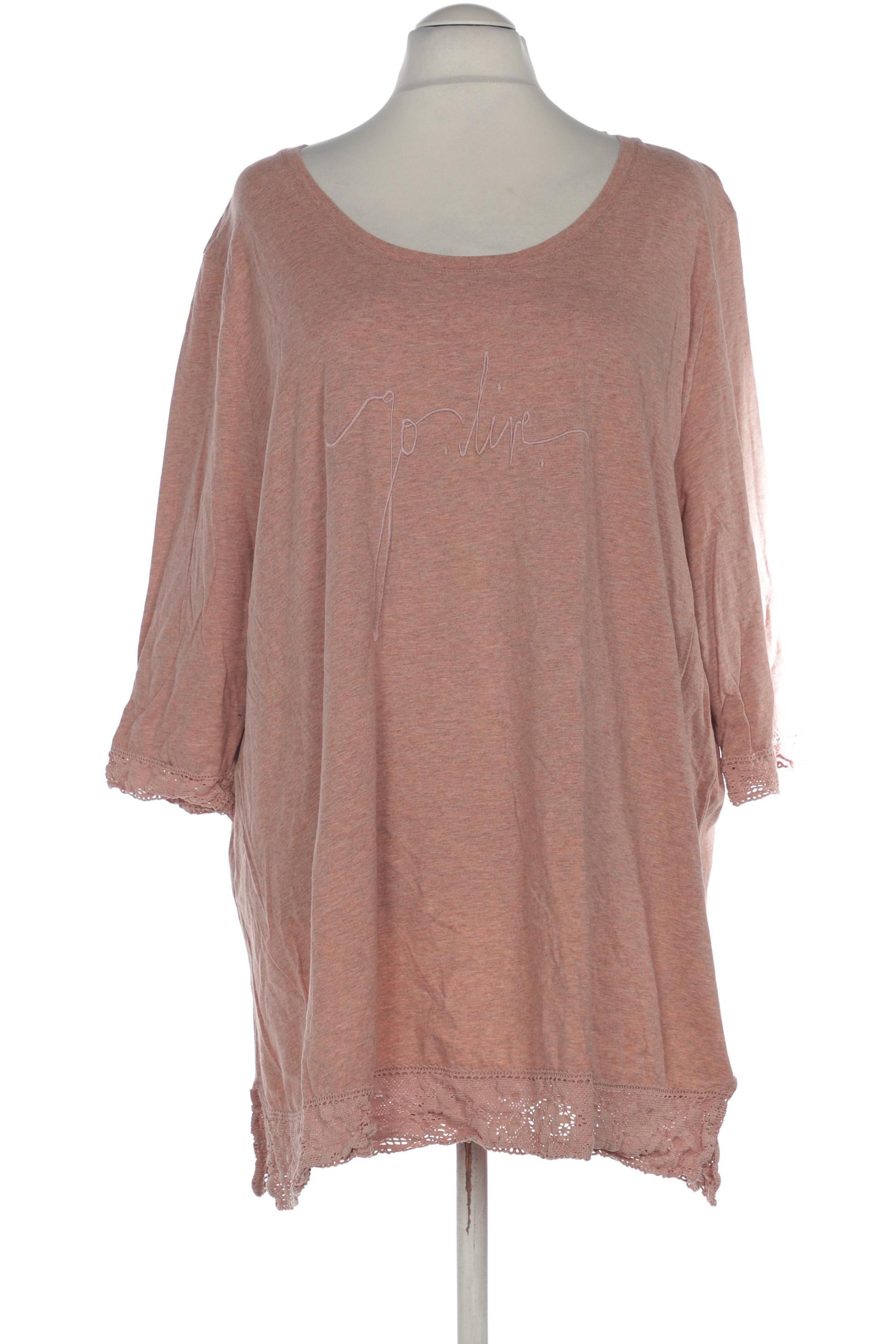 

Pure by Ulla Popken Damen T-Shirt, orange, Gr. 58