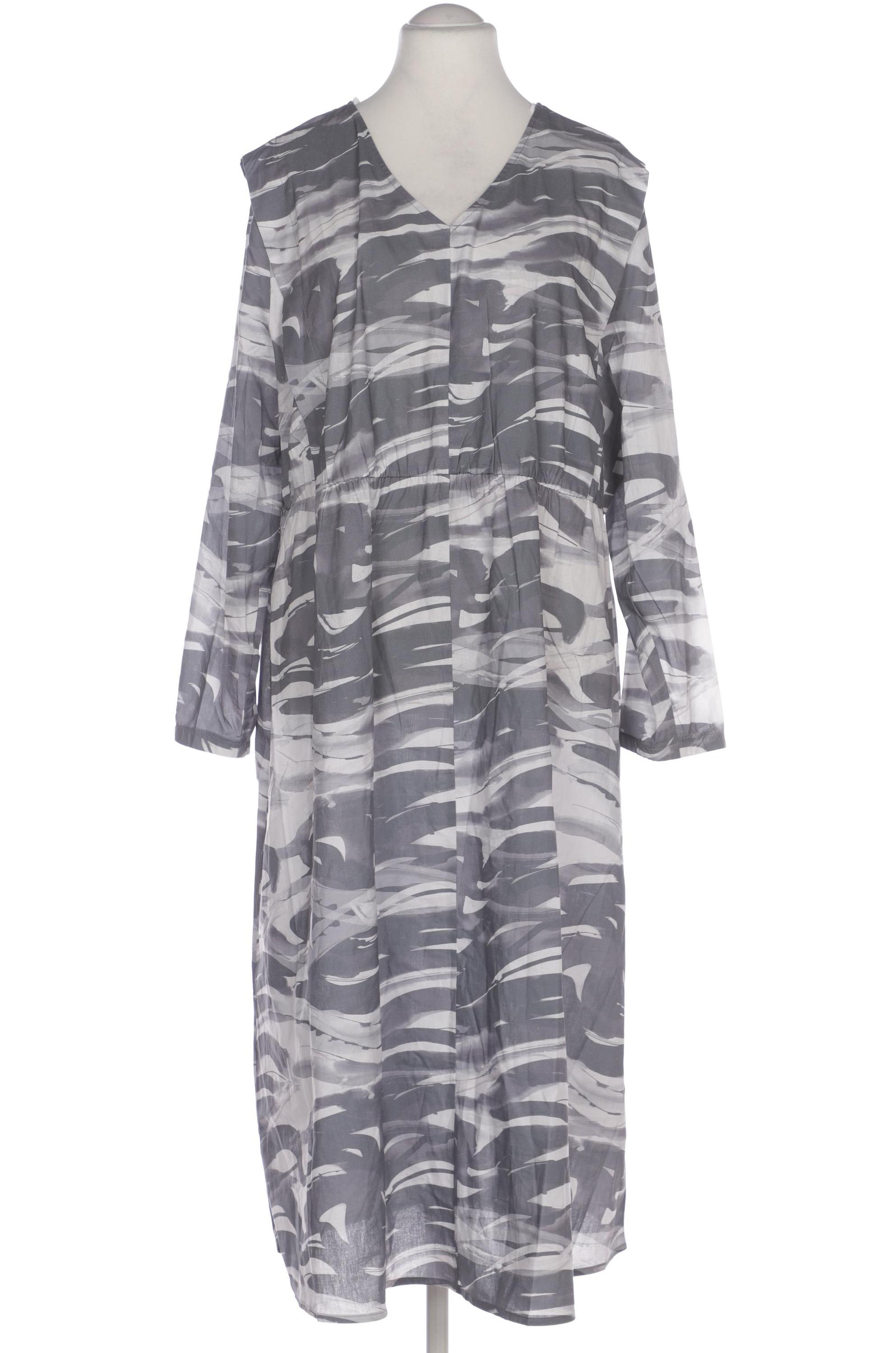 

Pure by Ulla Popken Damen Kleid, grau, Gr. 50