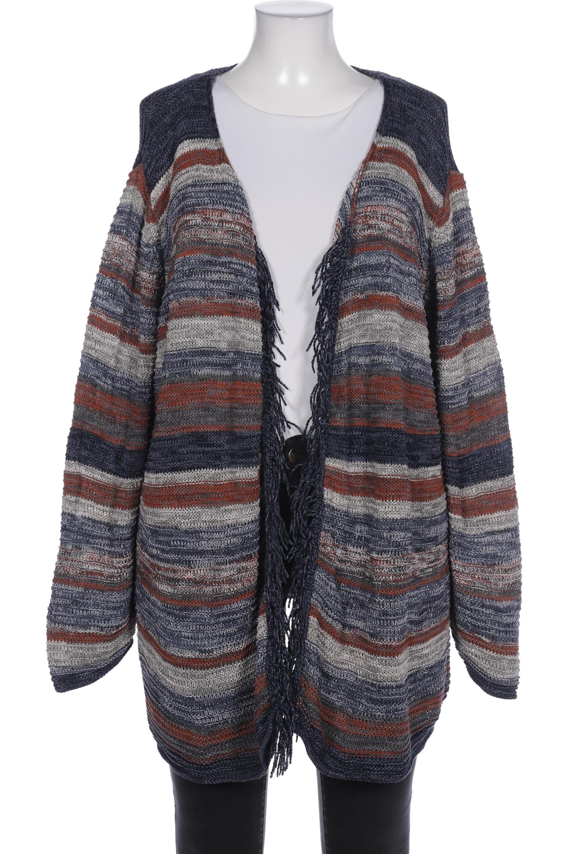 

Pure by Ulla Popken Damen Strickjacke, blau, Gr. 50
