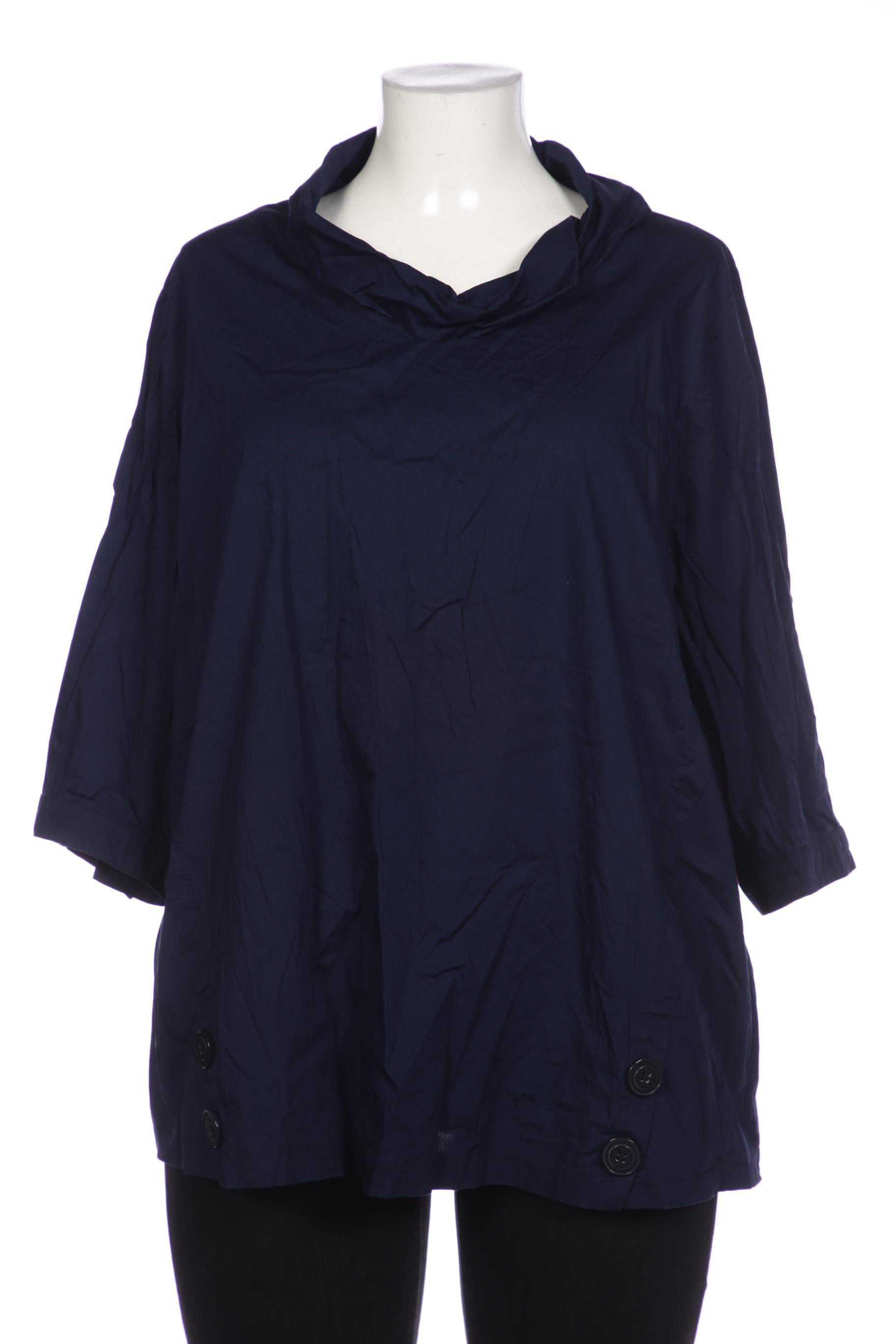 

Pure by Ulla Popken Damen Bluse, marineblau, Gr. 50