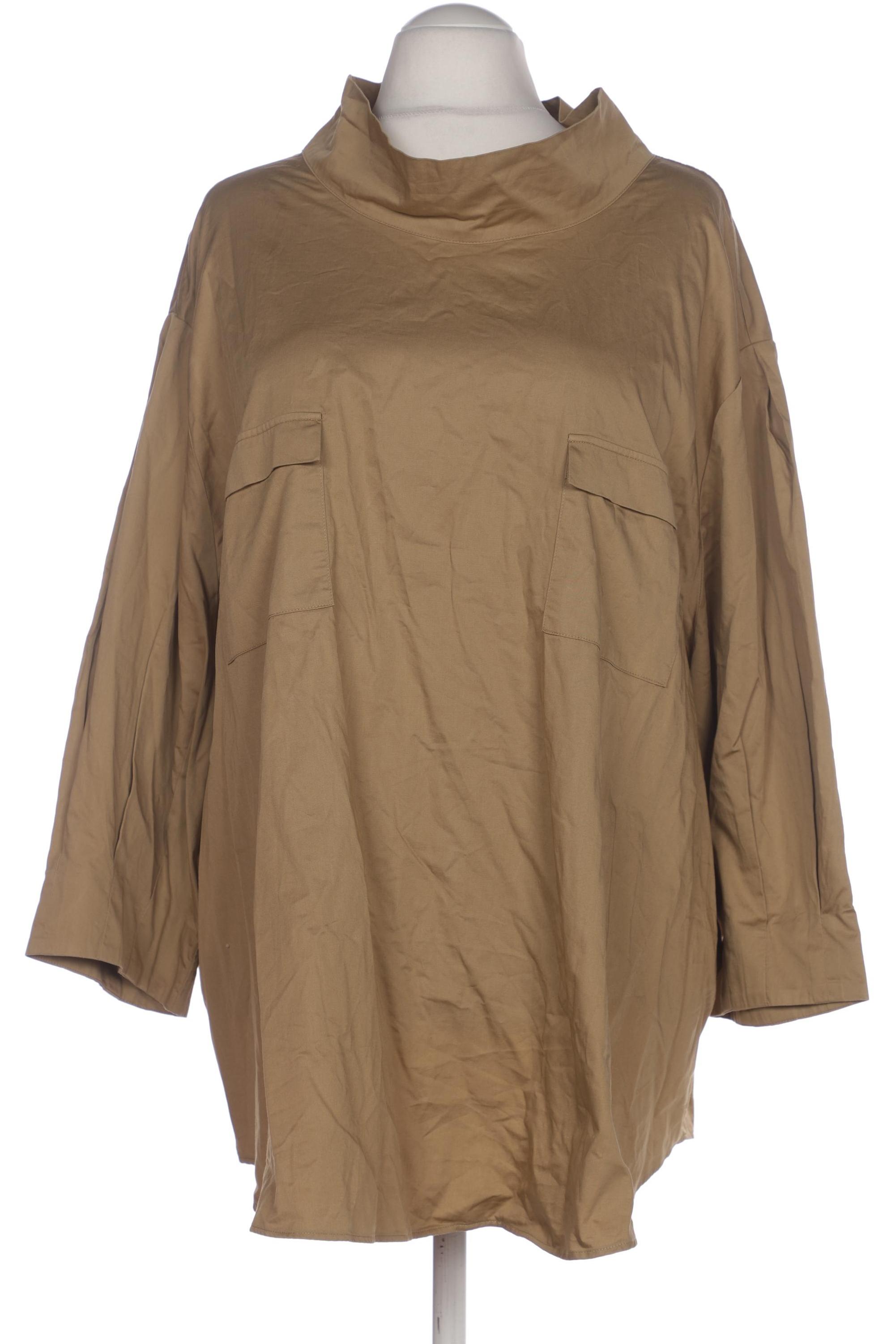 Thumbnail - Pure by Ulla Popken Damen Bluse, beige, Gr. 58