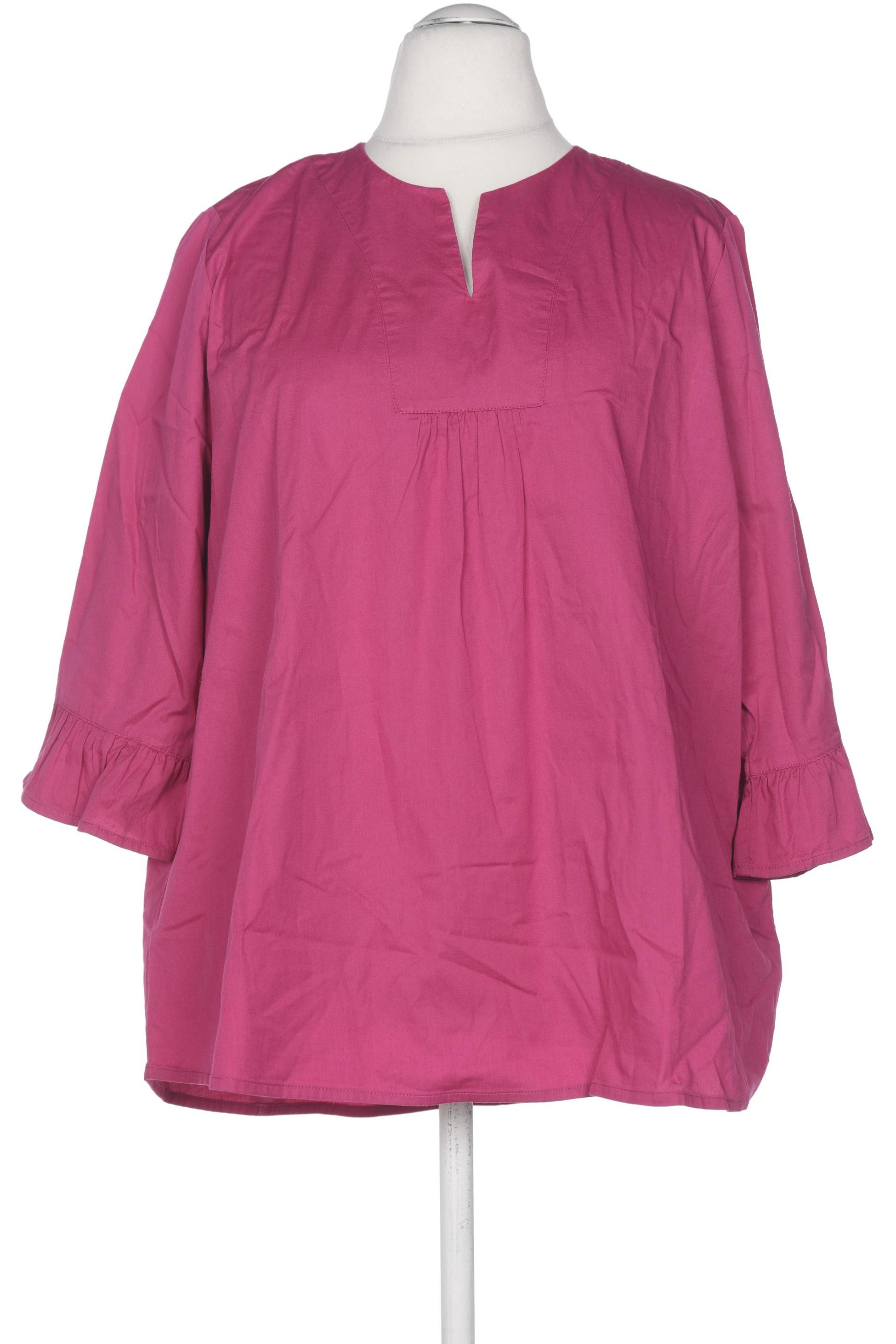 

Pure by Ulla Popken Damen Bluse, pink, Gr. 52