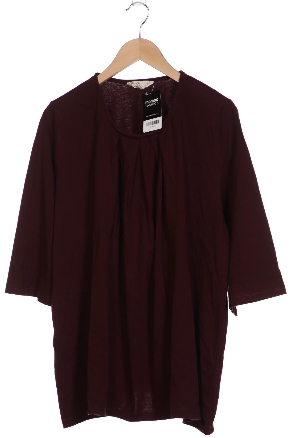 

Pure by Ulla Popken Damen T-Shirt, bordeaux, Gr. 50