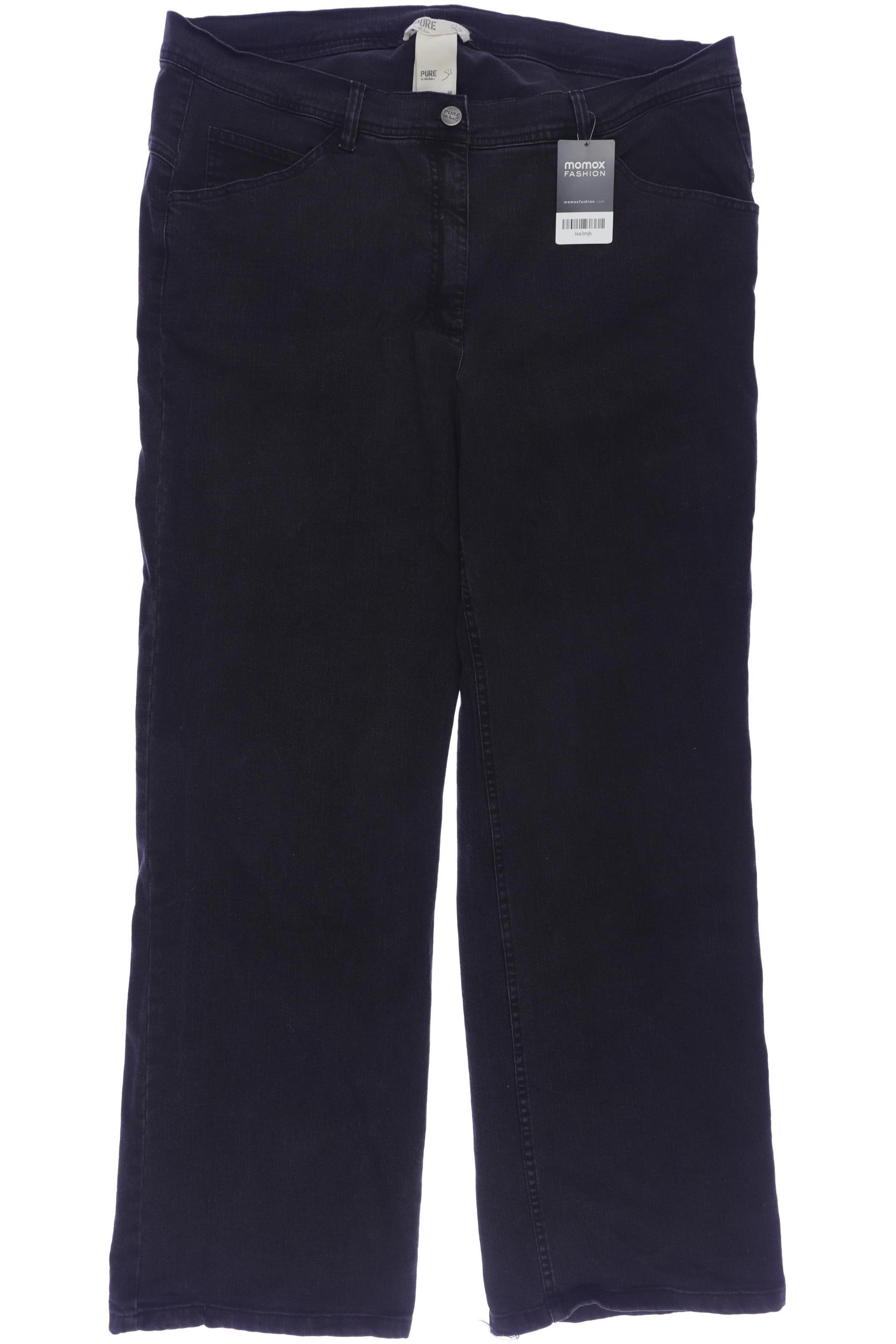 

Pure by Ulla Popken Damen Jeans, grau, Gr. 48