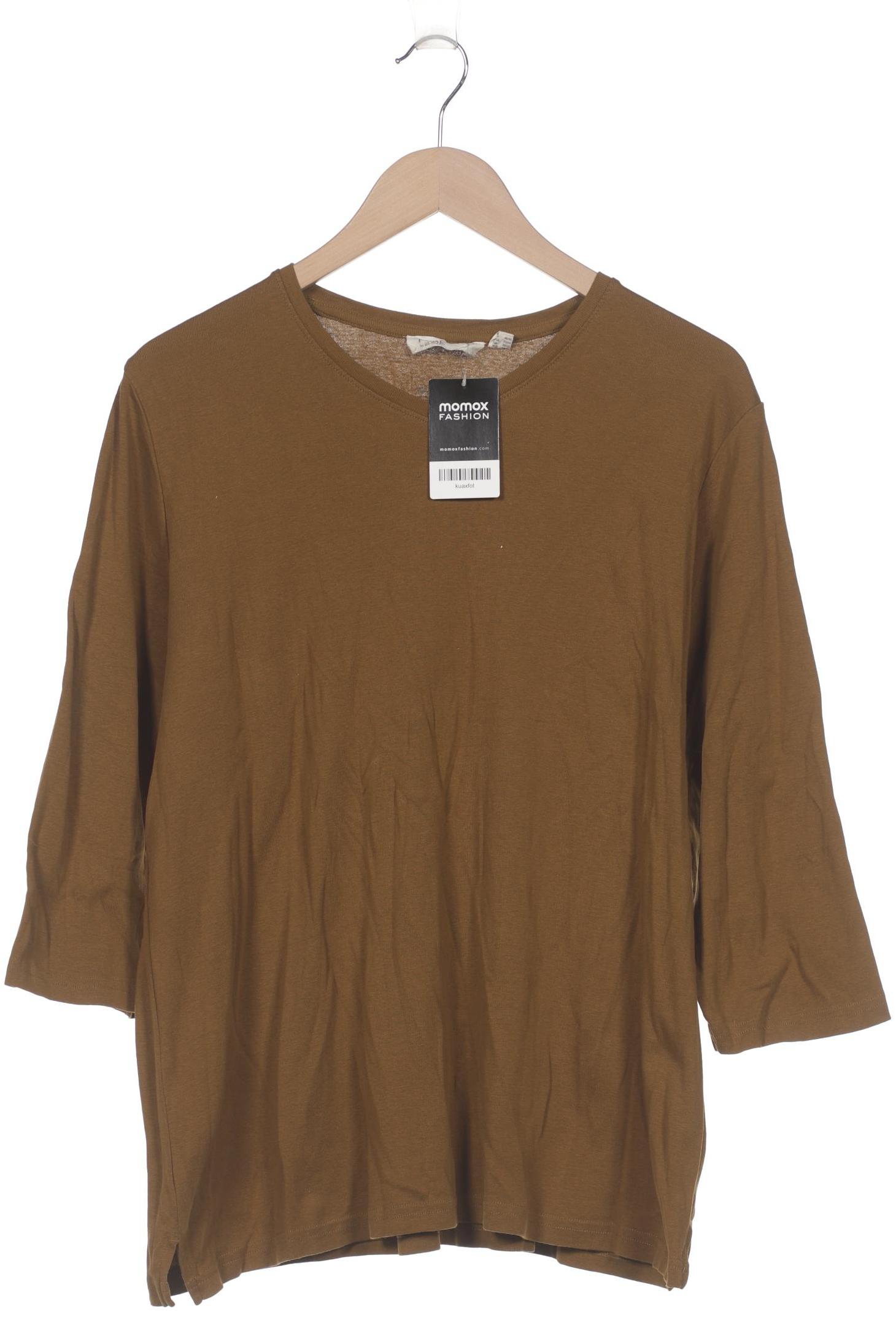 

Pure by Ulla Popken Damen T-Shirt, braun, Gr. 46