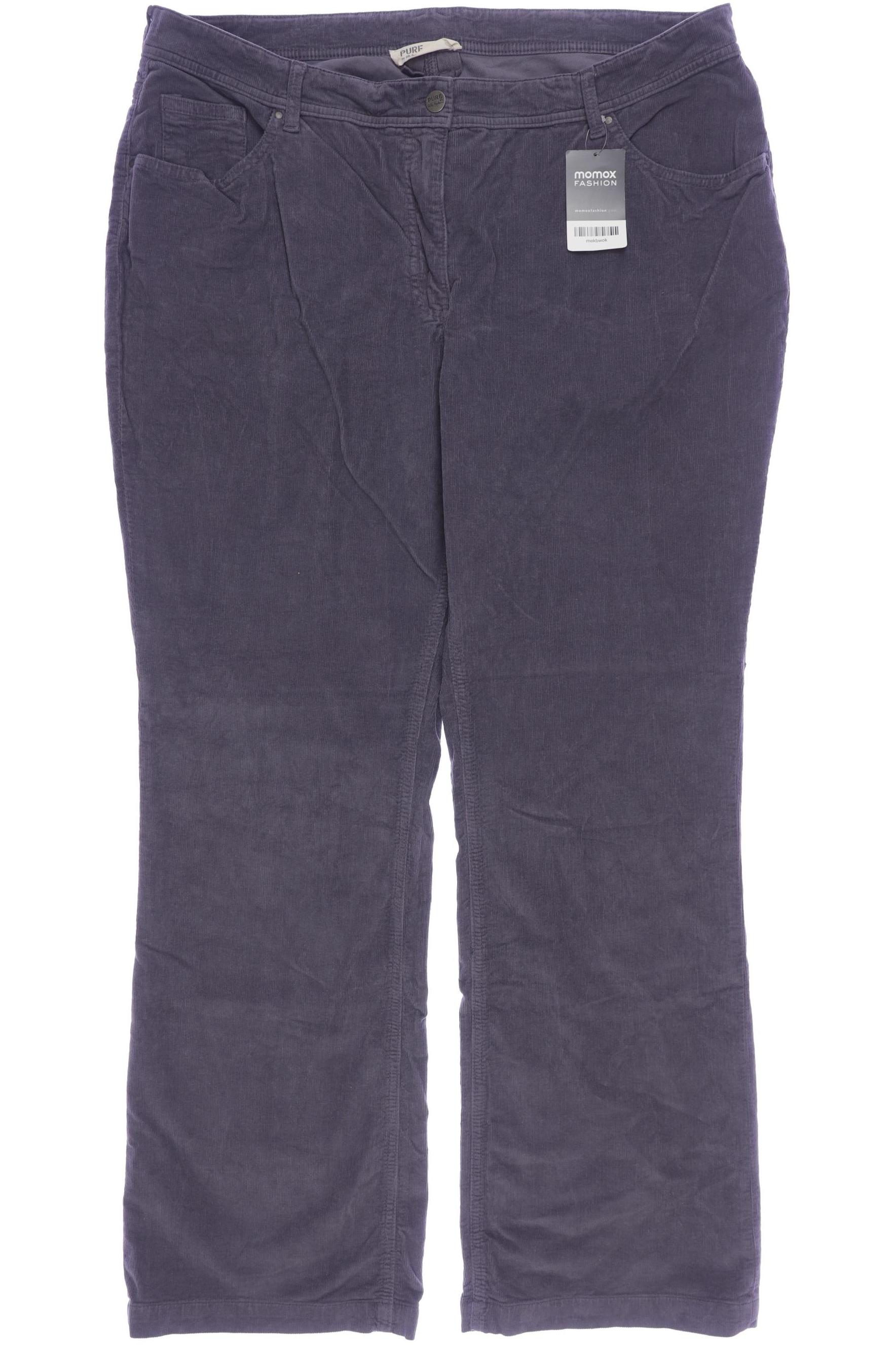 

Pure by Ulla Popken Damen Stoffhose, grau, Gr. 39