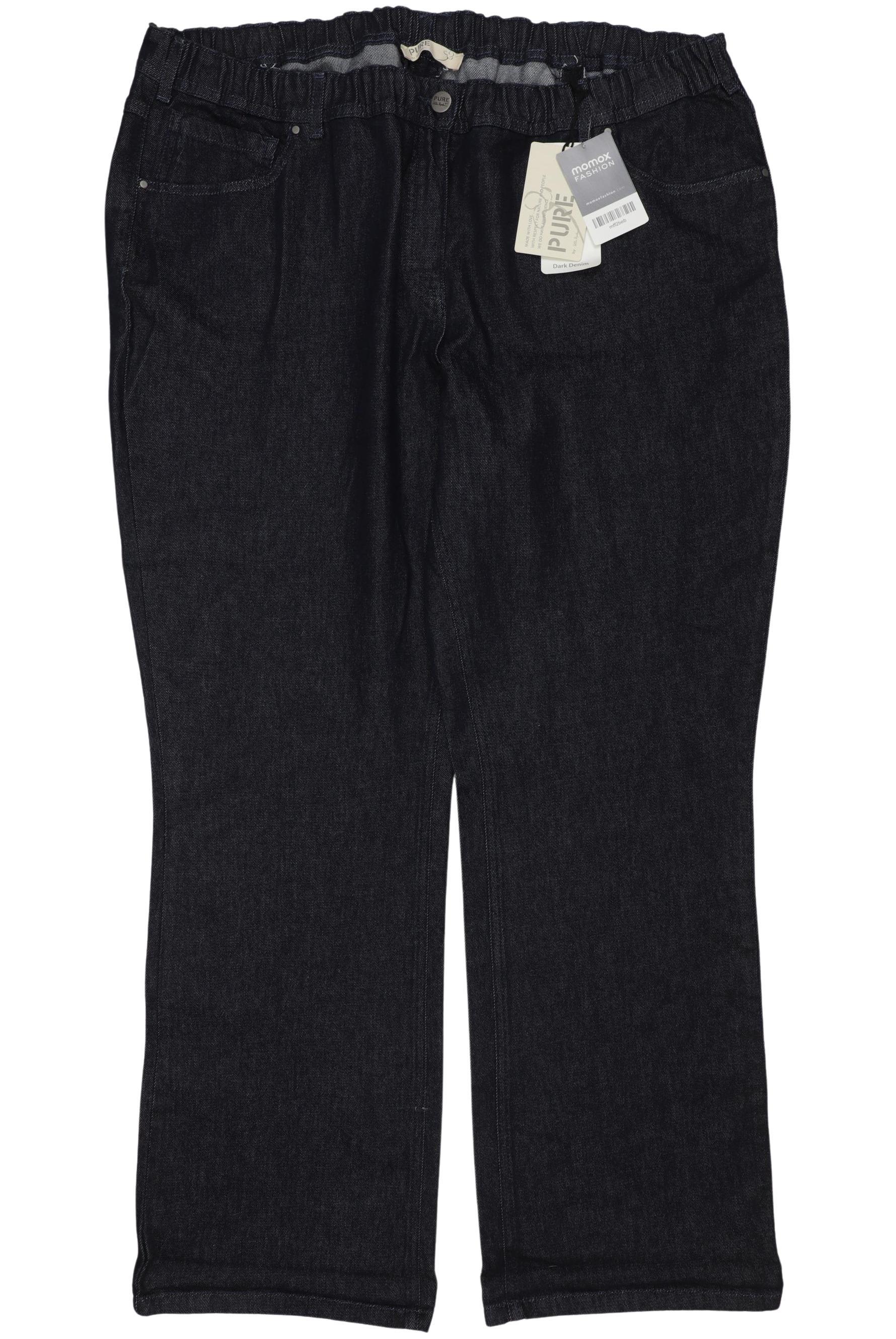 

Pure by Ulla Popken Damen Jeans, marineblau, Gr. 52