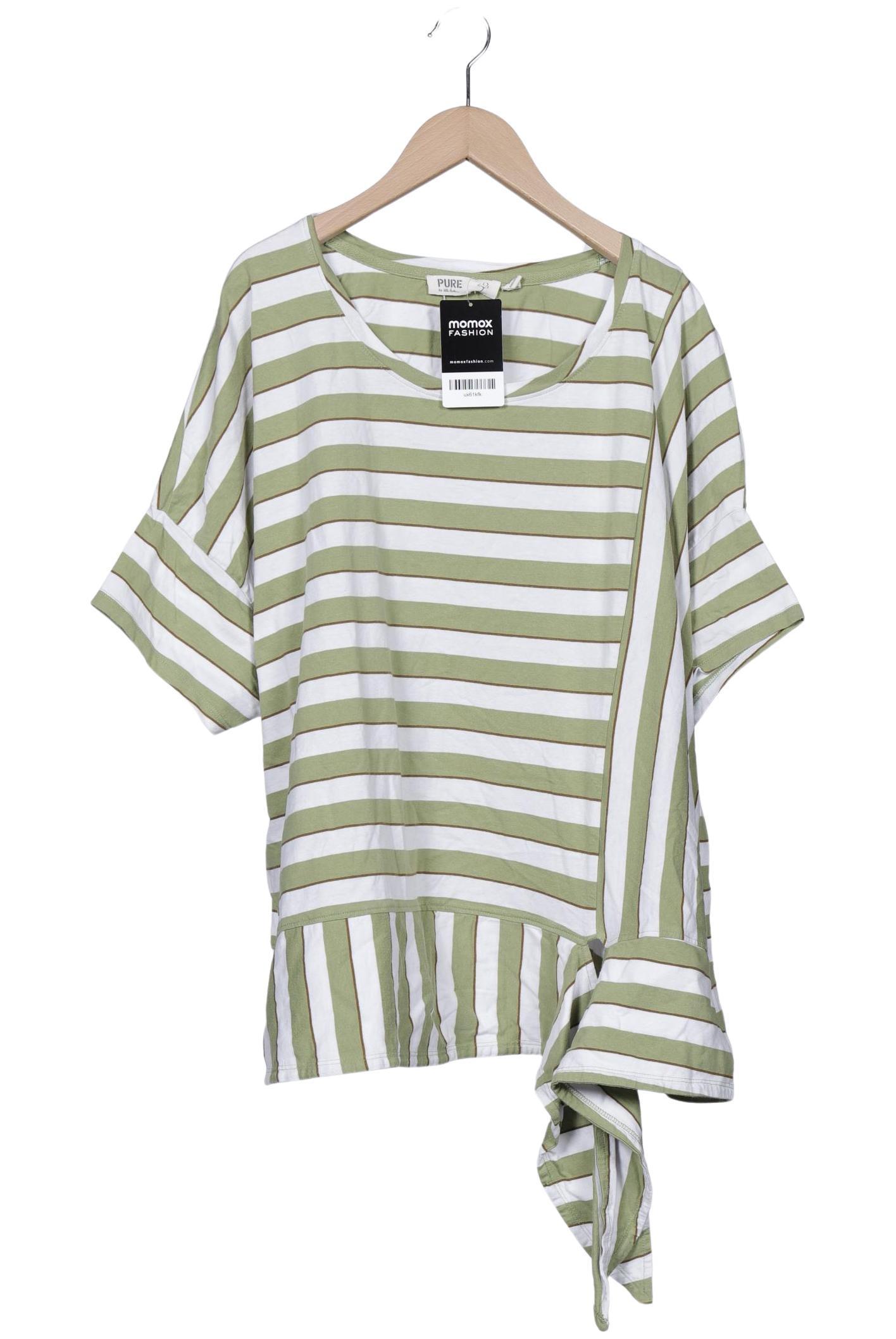 

Pure by Ulla Popken Damen T-Shirt, hellgrün, Gr. 50