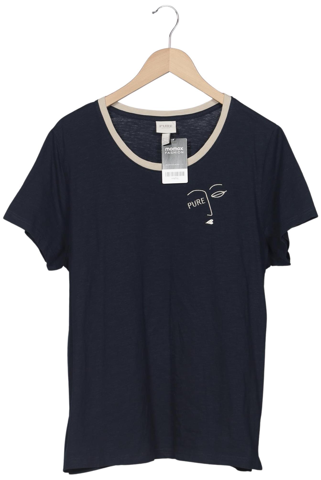 

Pure by Ulla Popken Damen T-Shirt, marineblau, Gr. 46