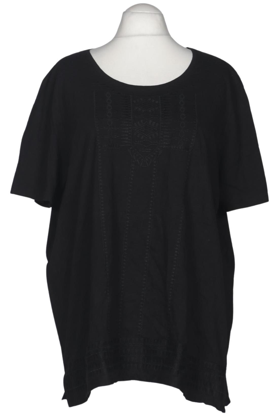 

Pure by Ulla Popken Damen T-Shirt, schwarz, Gr. 54