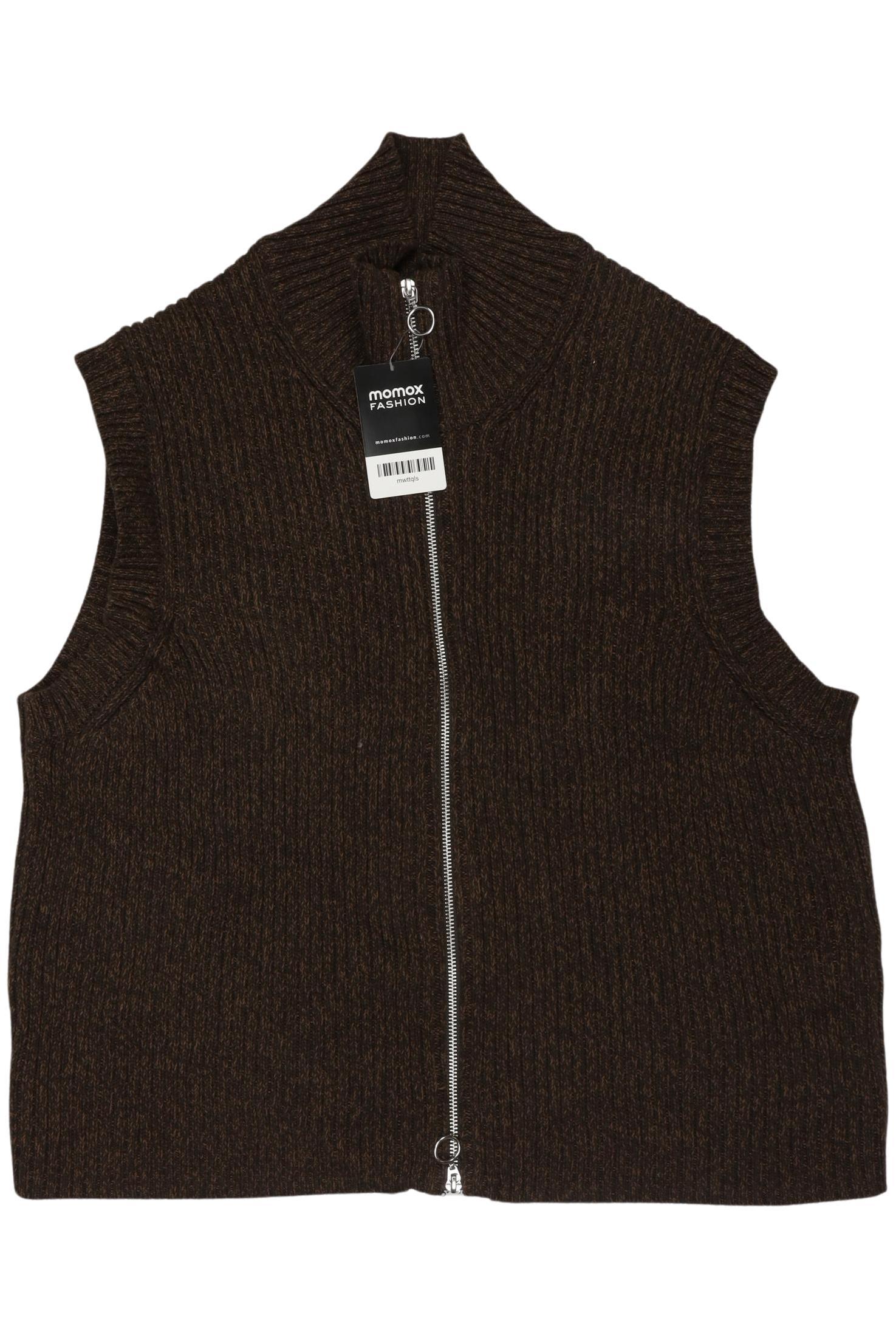 

Pure by Ulla Popken Damen Weste, braun, Gr. 46