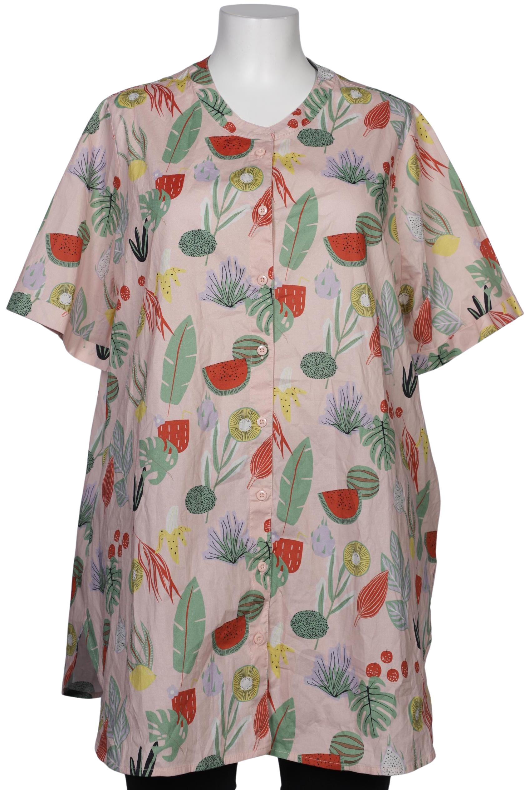 

Pure by Ulla Popken Damen Bluse, pink, Gr. 50