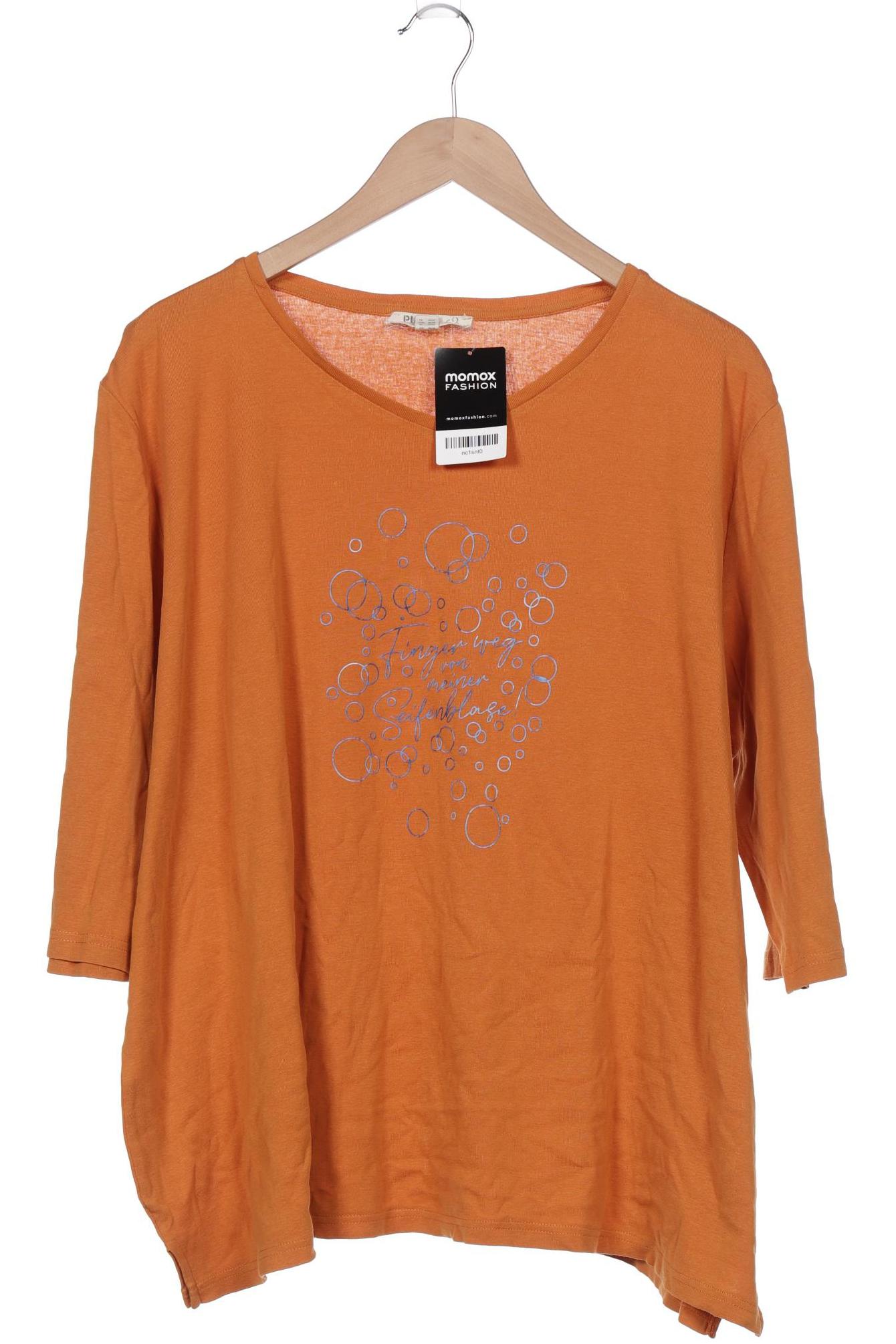 

Pure by Ulla Popken Damen Langarmshirt, orange