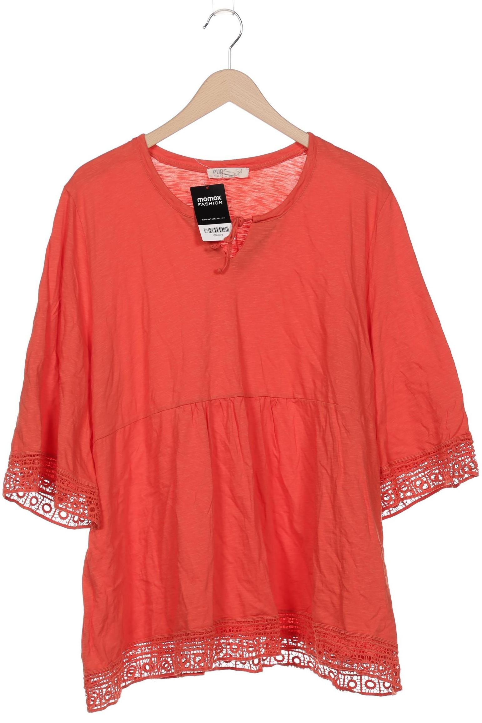 

Pure by Ulla Popken Damen T-Shirt, orange, Gr. 50