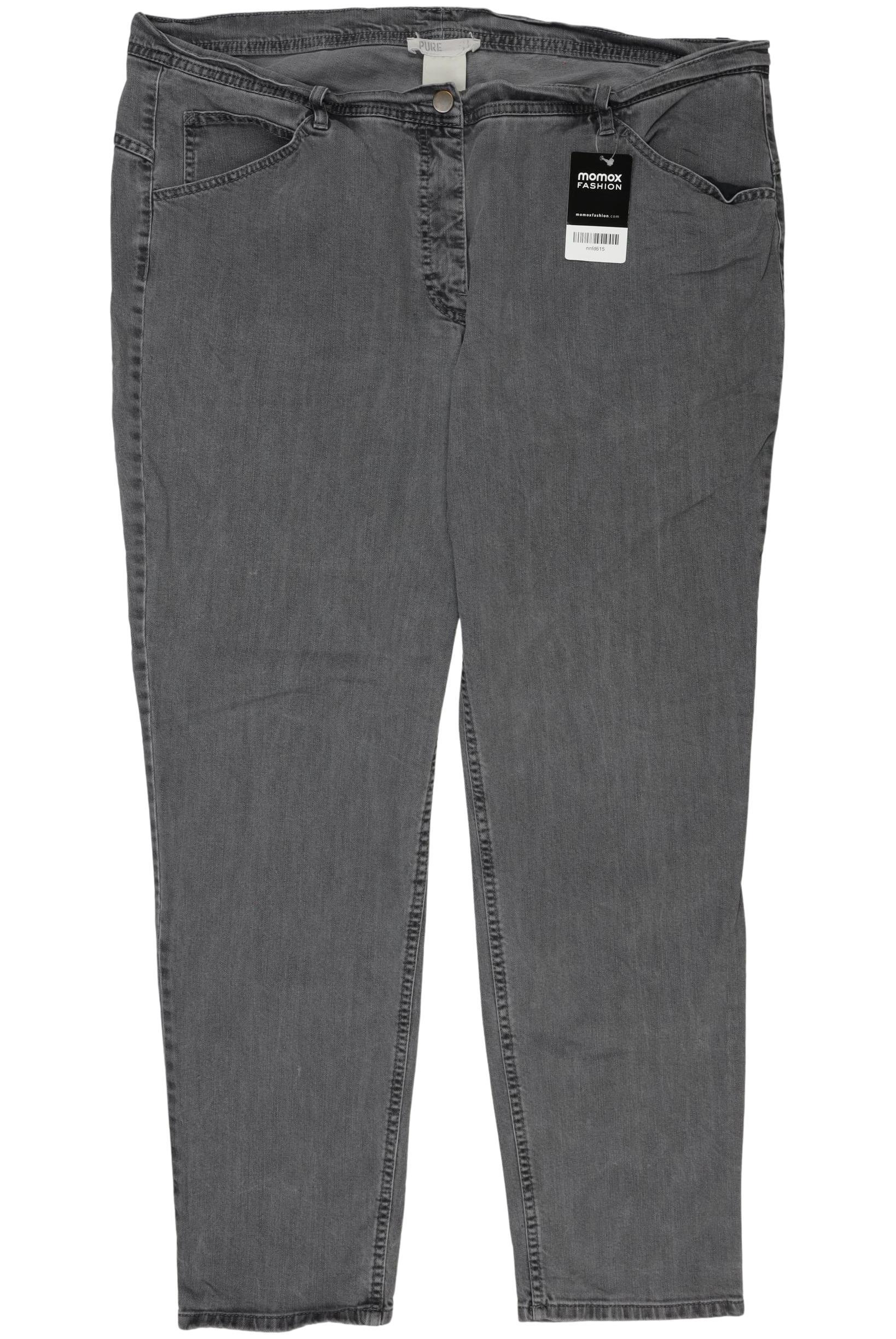 

Pure by Ulla Popken Damen Jeans, grau, Gr. 50