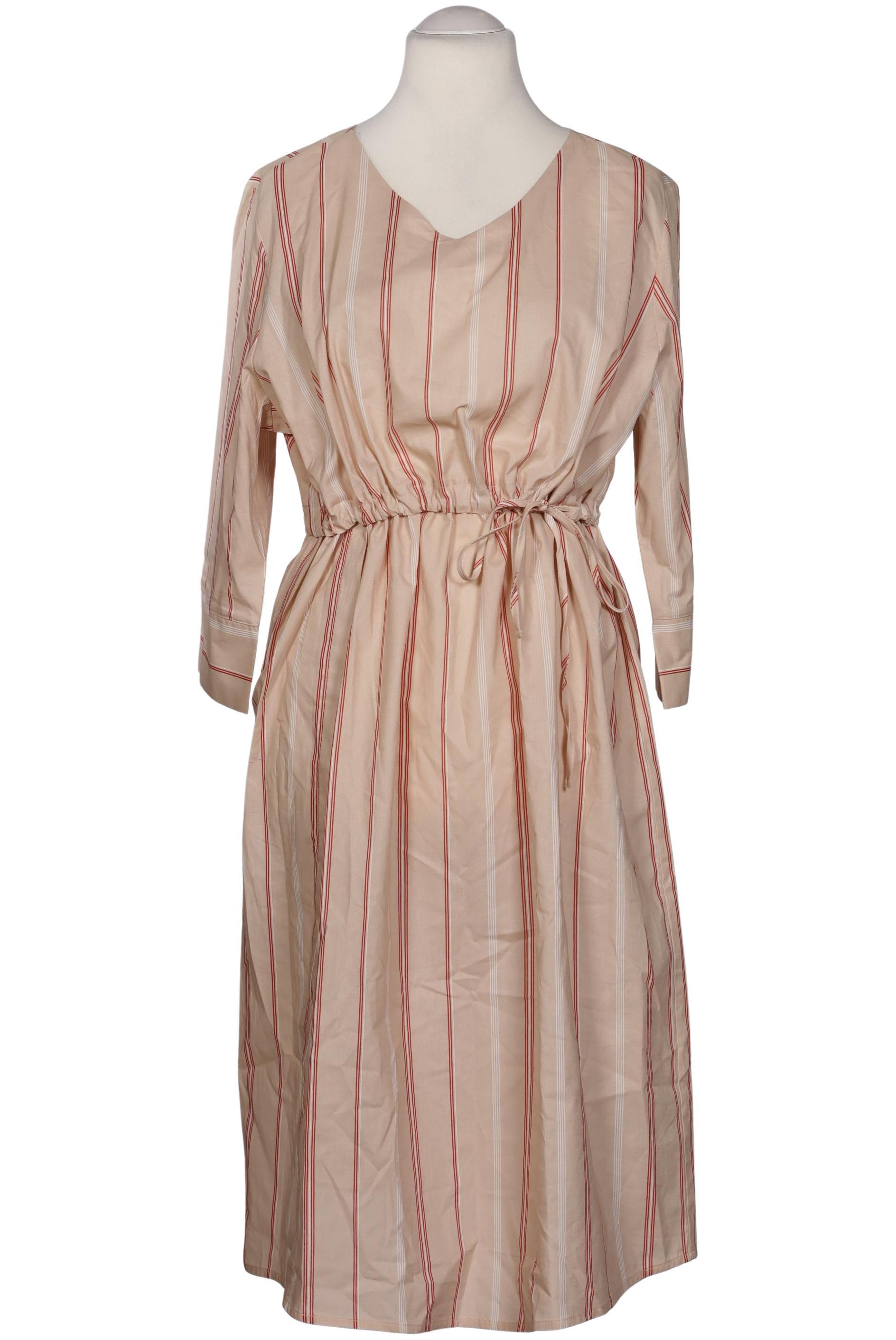 

Pure by Ulla Popken Damen Kleid, beige, Gr. 46