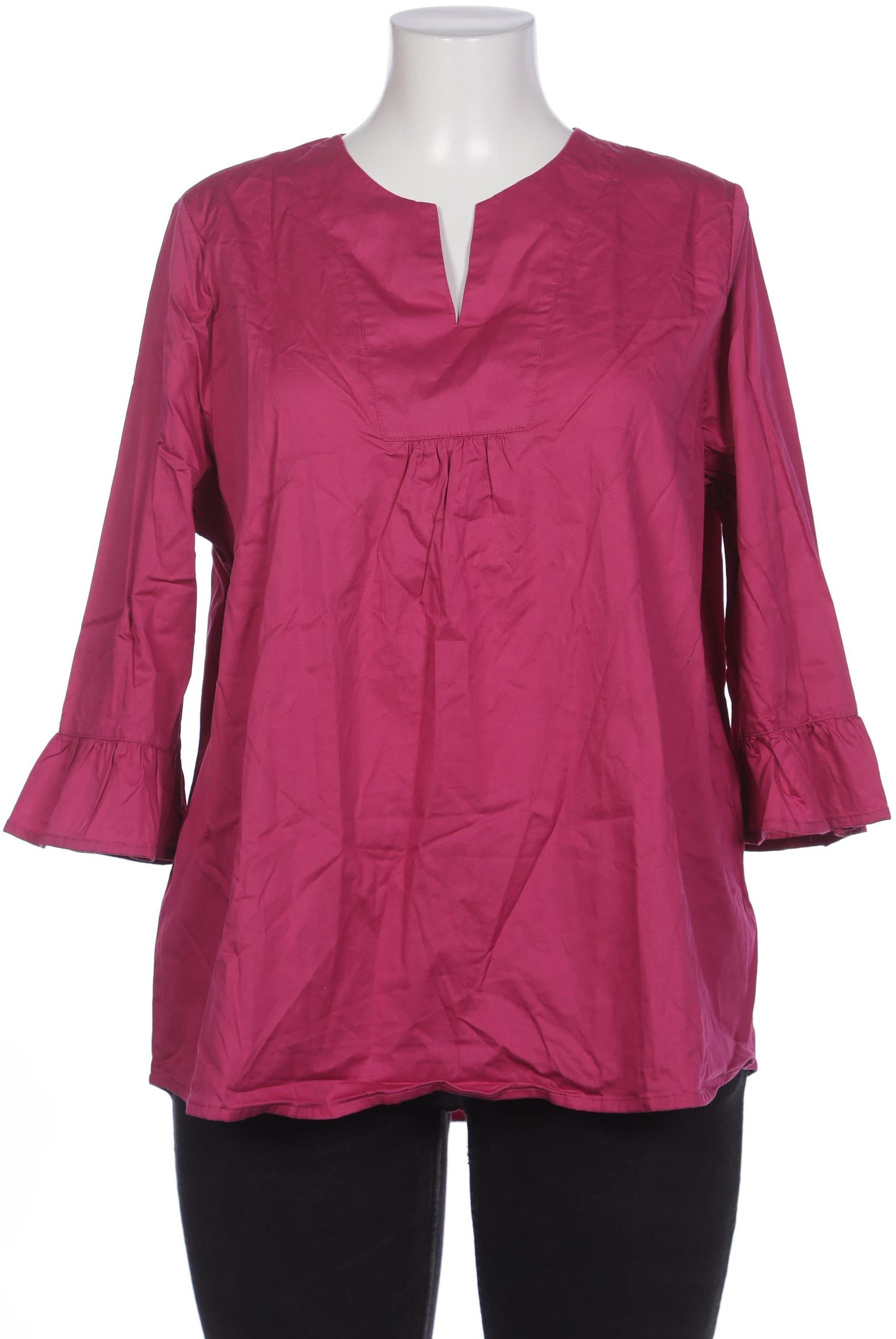 

Pure by Ulla Popken Damen Bluse, pink, Gr. 46