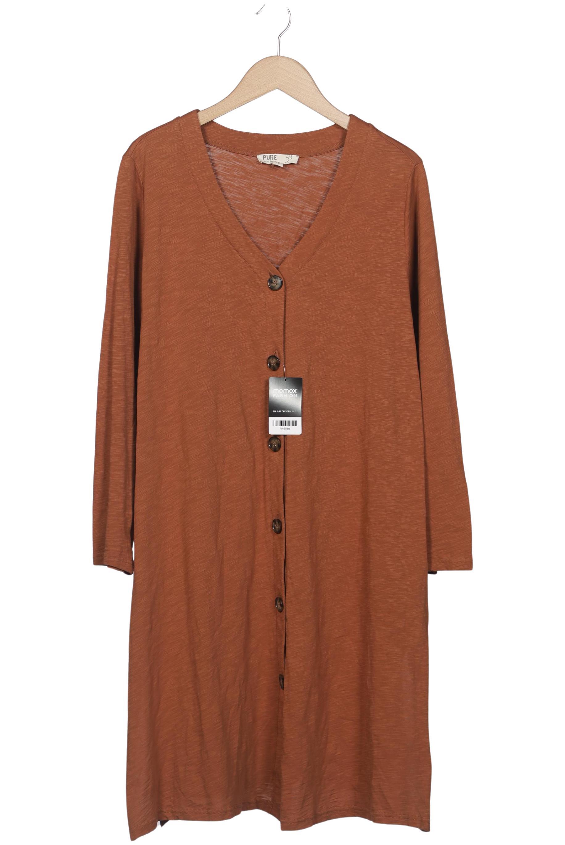 

Pure by Ulla Popken Damen Strickjacke, braun, Gr. 50