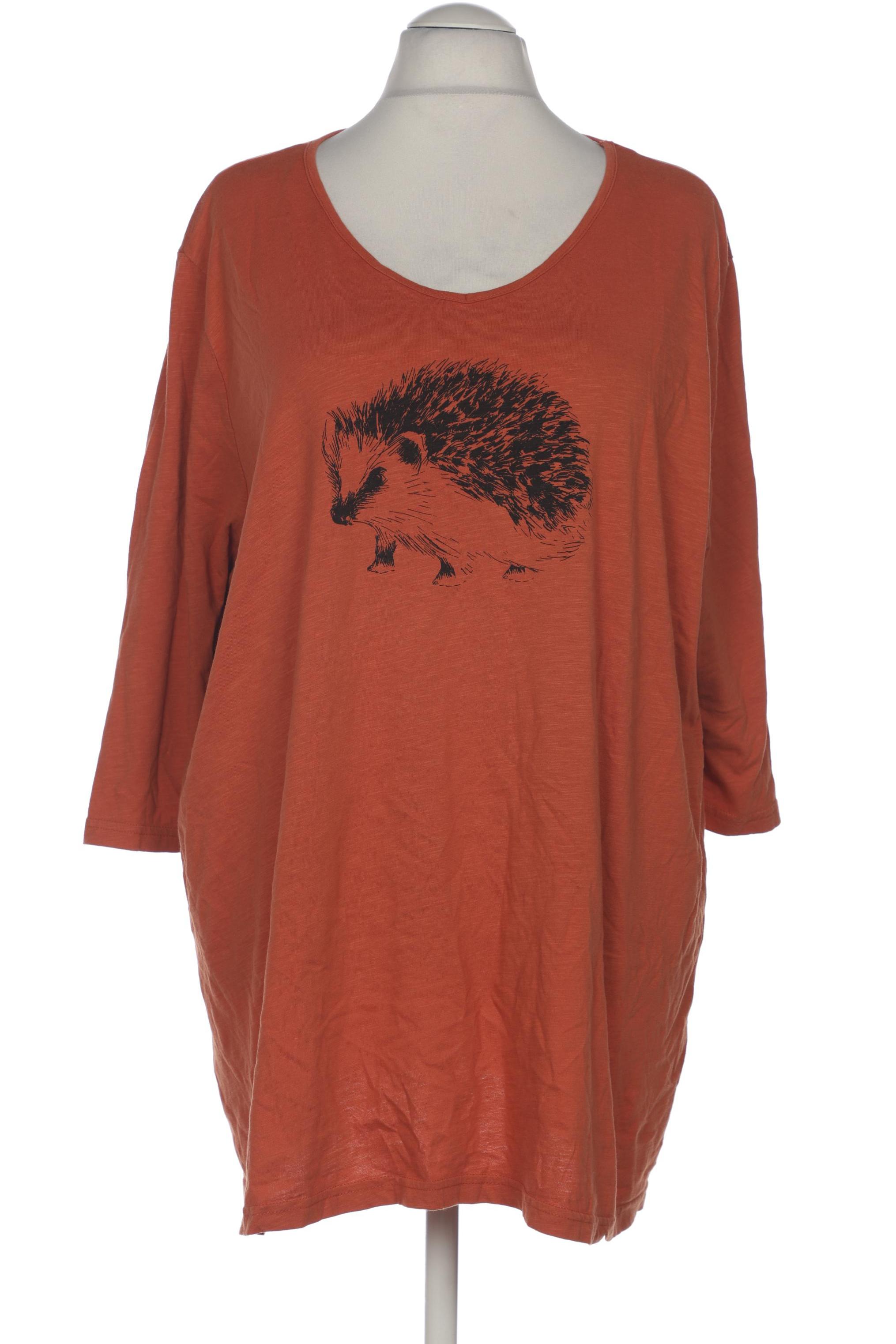

Pure by Ulla Popken Damen T-Shirt, orange, Gr. 54