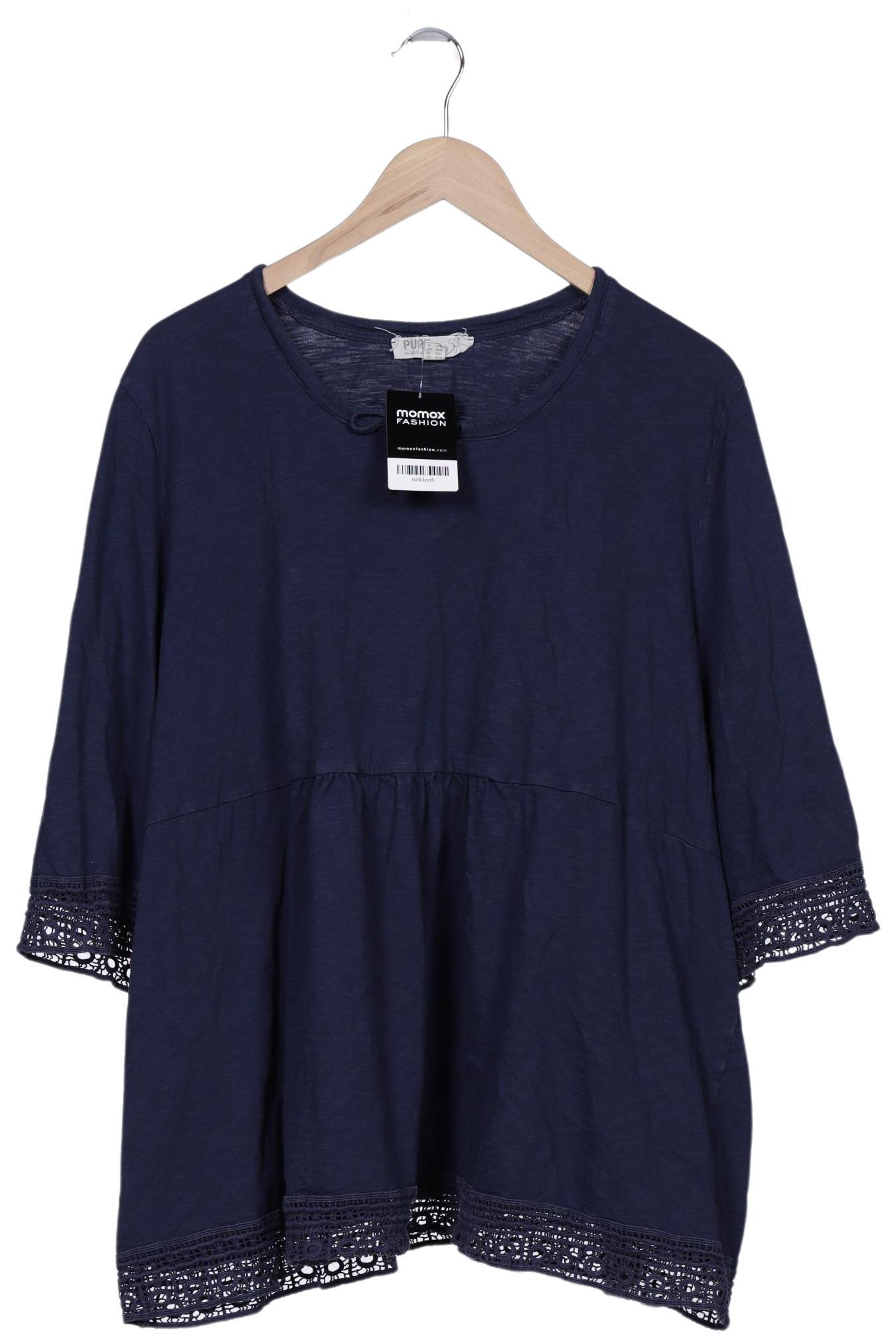 

Pure by Ulla Popken Damen T-Shirt, marineblau, Gr. 50