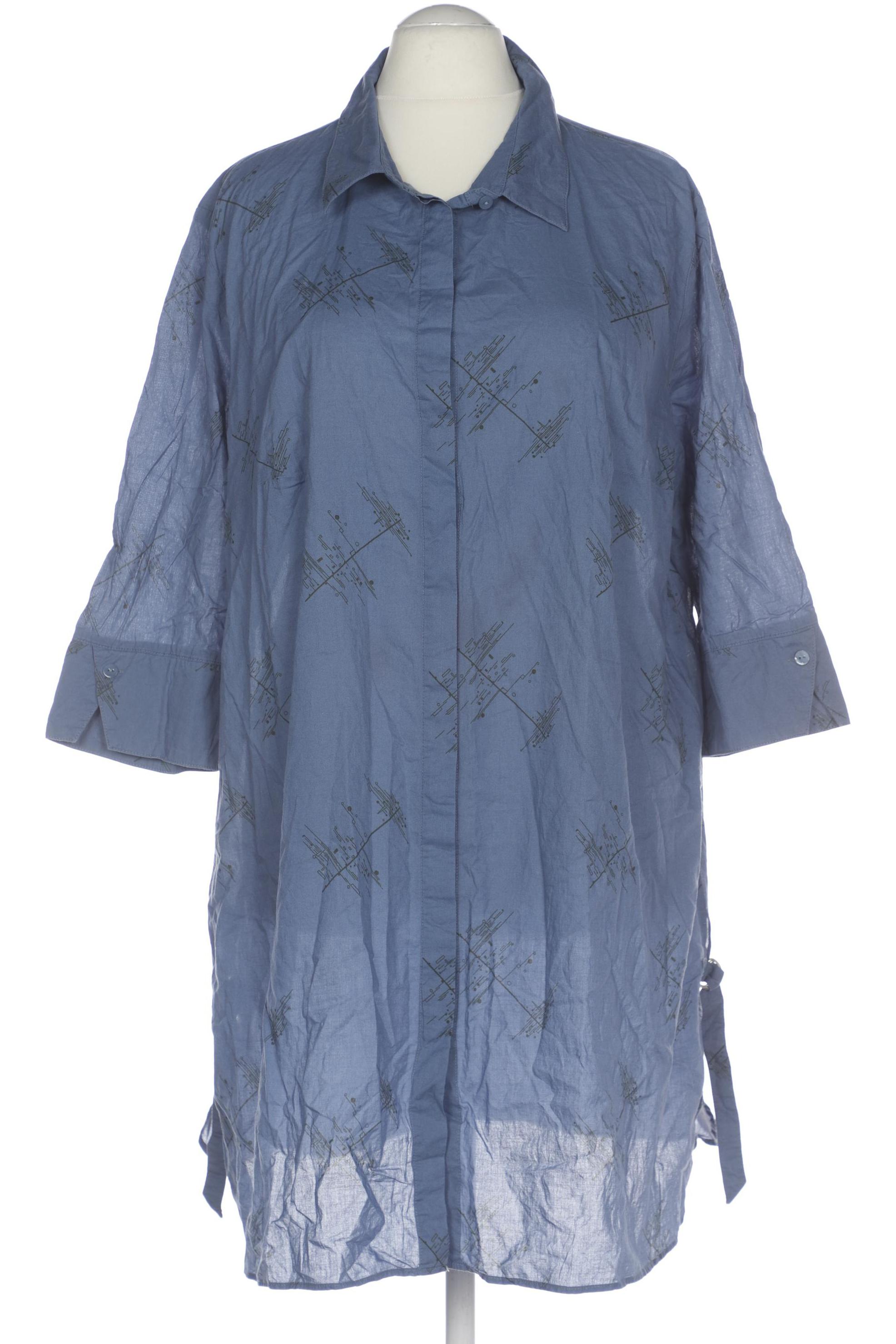 

Pure by Ulla Popken Damen Bluse, marineblau