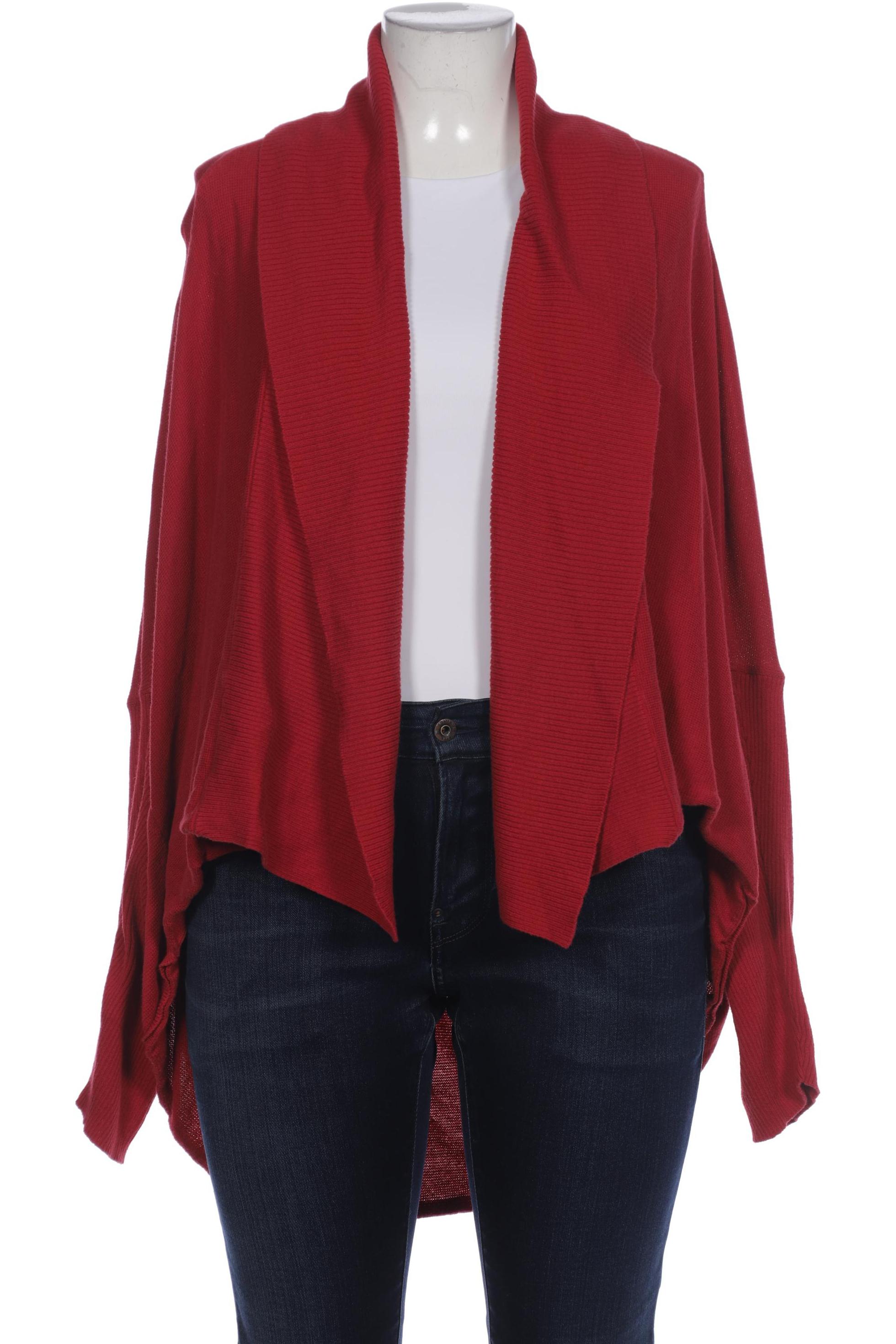 

Pure by Ulla Popken Damen Strickjacke, rot, Gr. 46