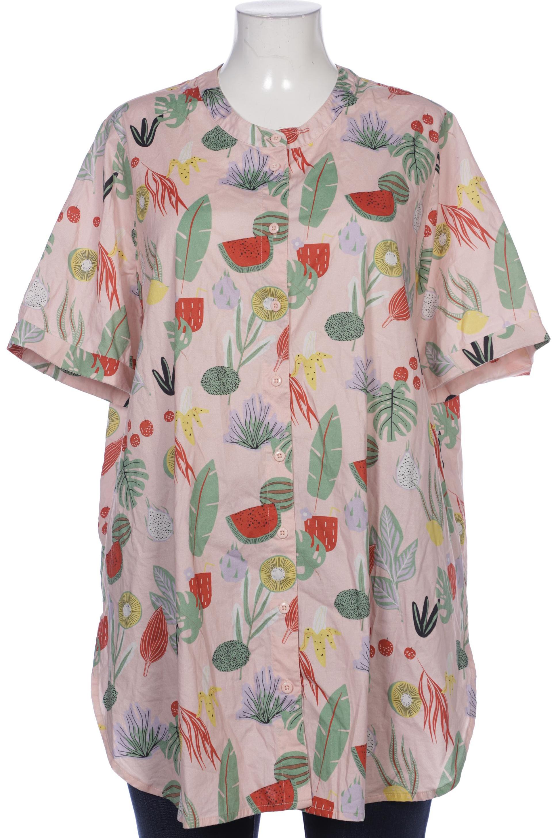 

Pure by Ulla Popken Damen Bluse, pink, Gr. 50