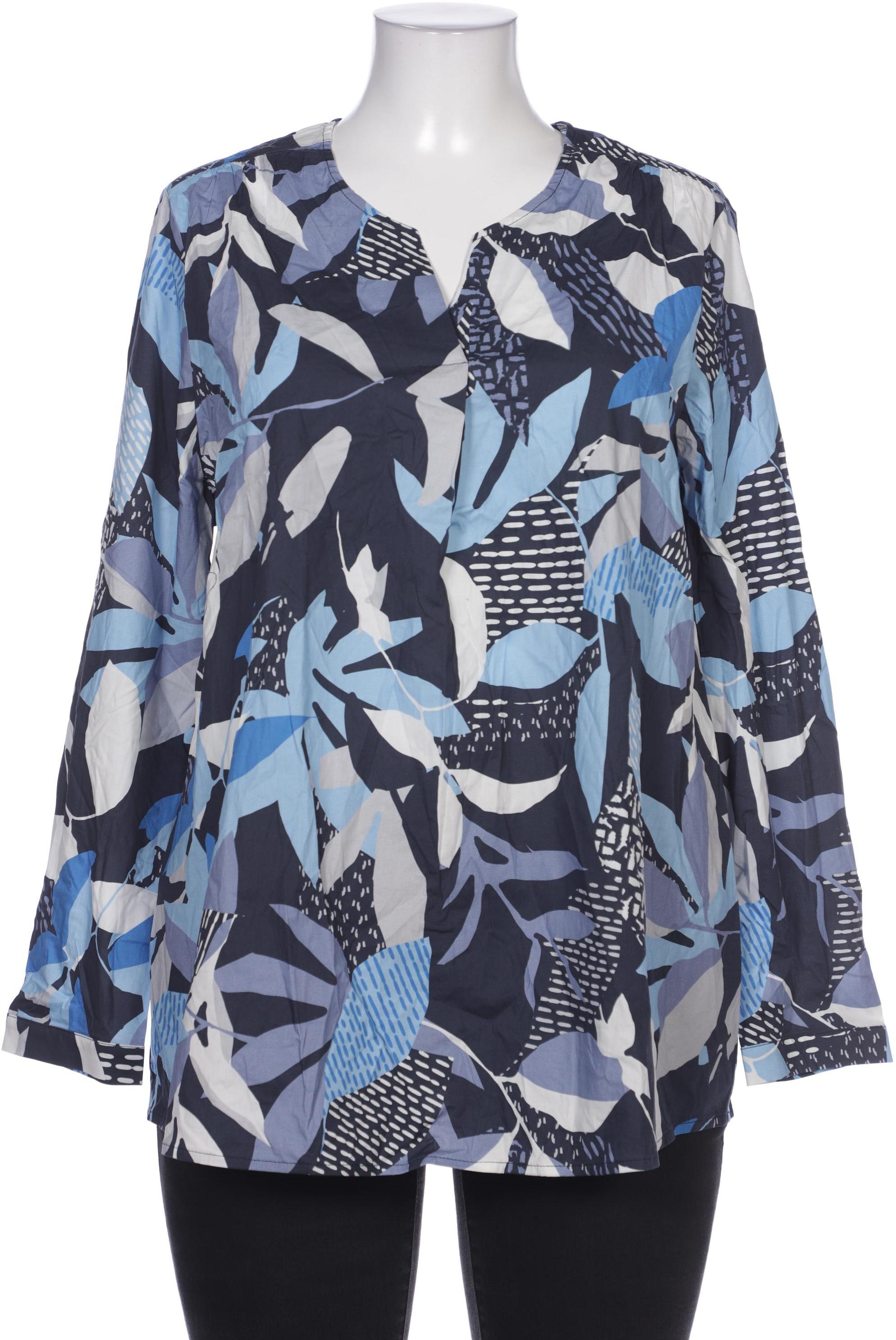 

Pure by Ulla Popken Damen Bluse, marineblau, Gr. 46
