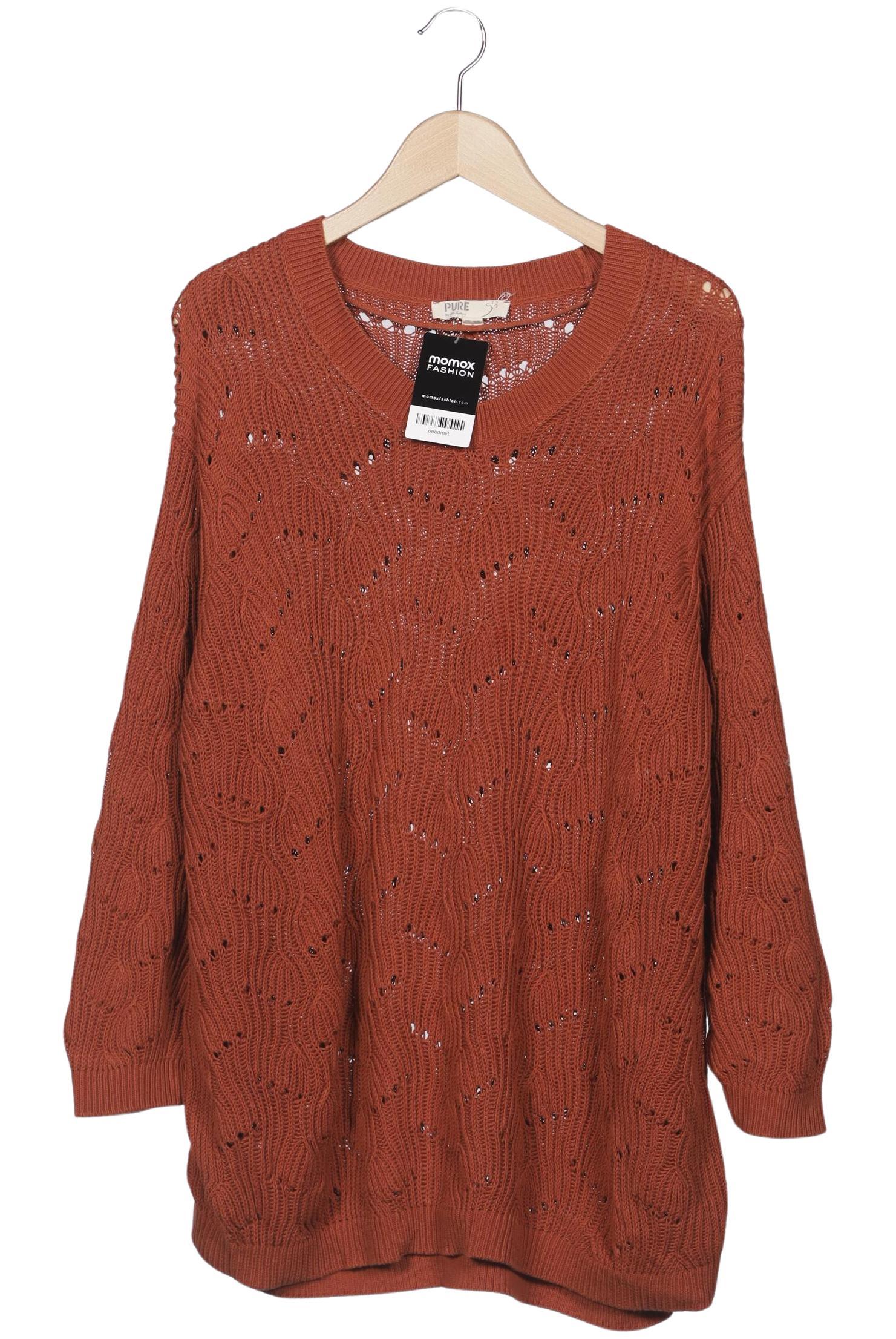 

Pure by Ulla Popken Damen Pullover, braun, Gr. 46