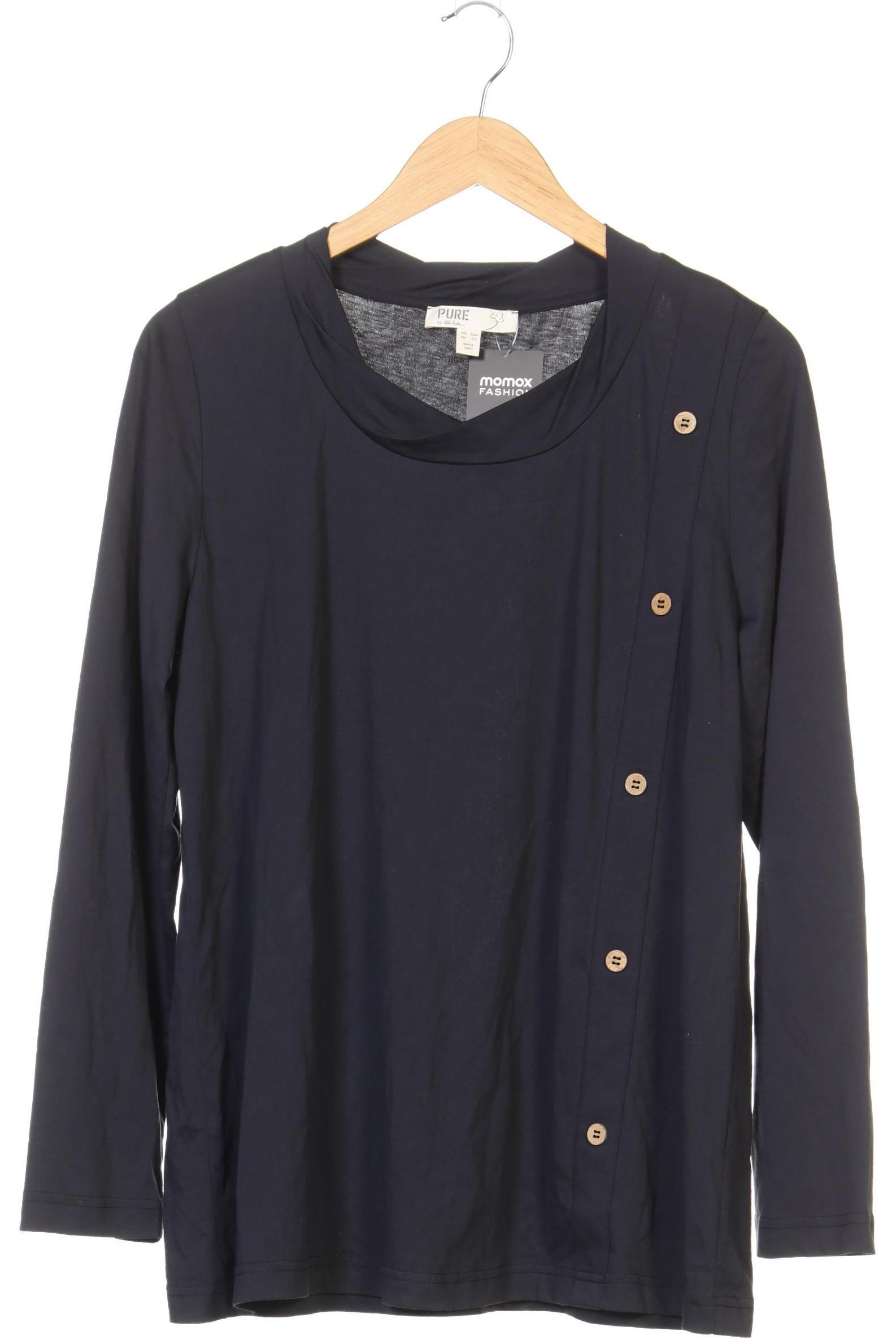 

Pure by Ulla Popken Damen Langarmshirt, grau, Gr. 42