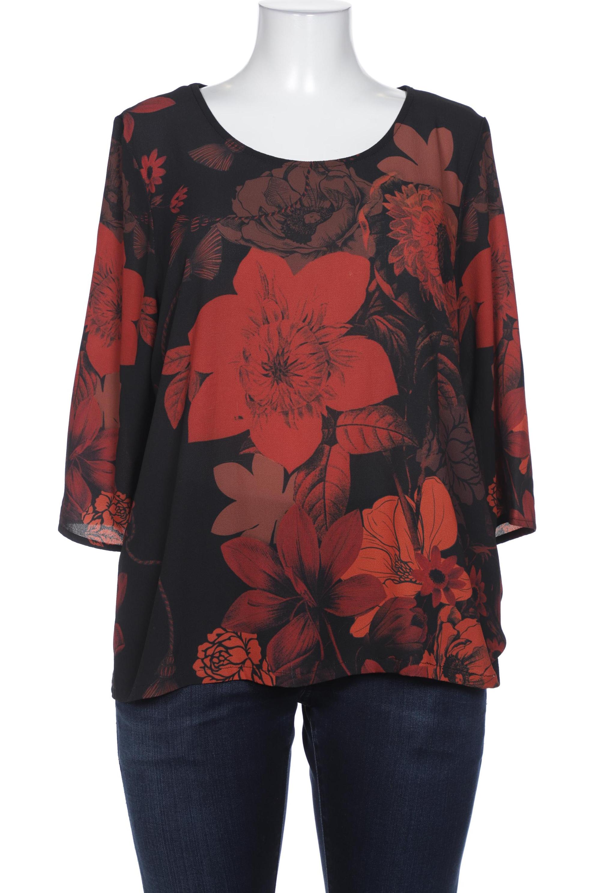 

Pure by Ulla Popken Damen Bluse, schwarz, Gr. 46
