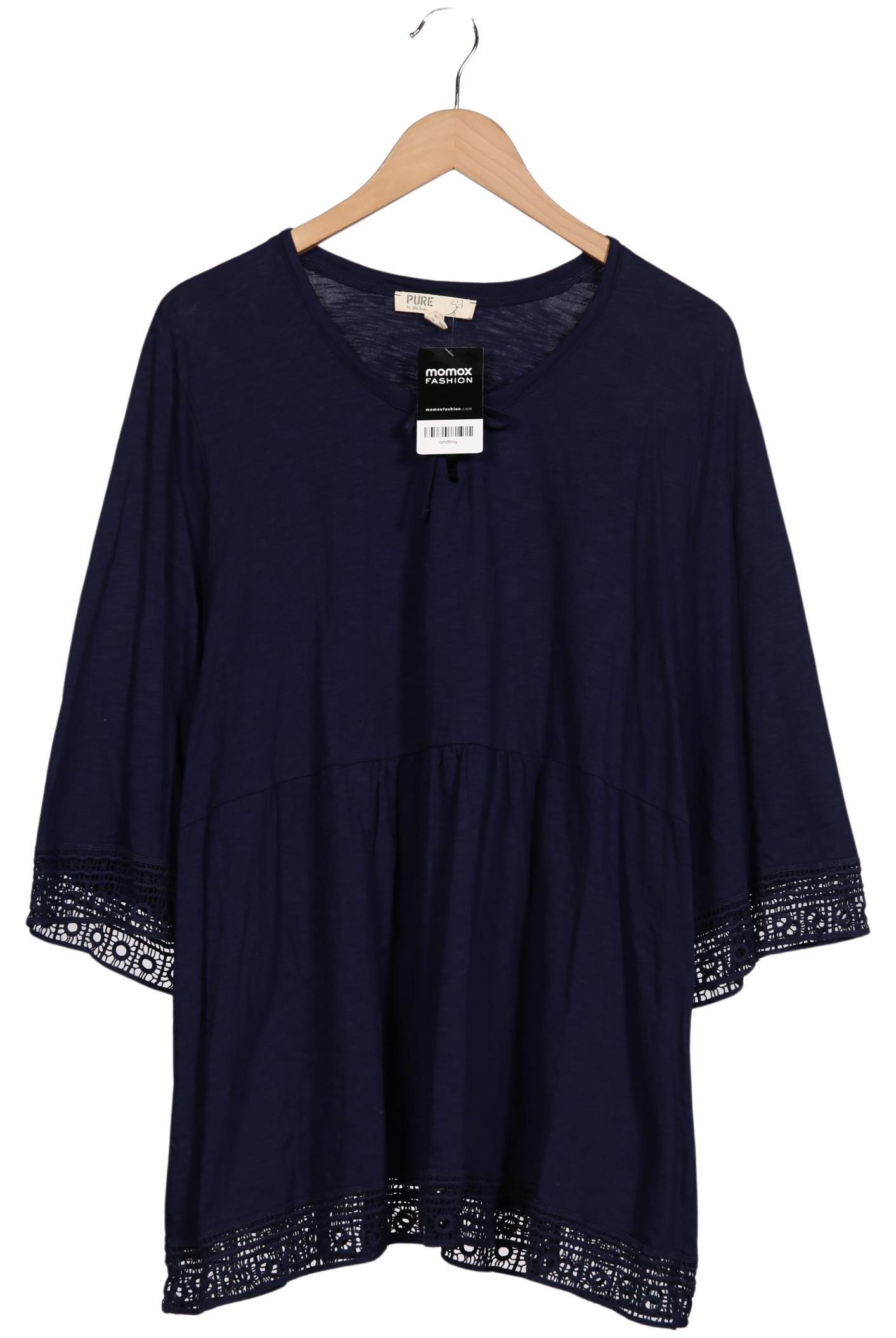 

Pure by Ulla Popken Damen T-Shirt, marineblau, Gr. 50