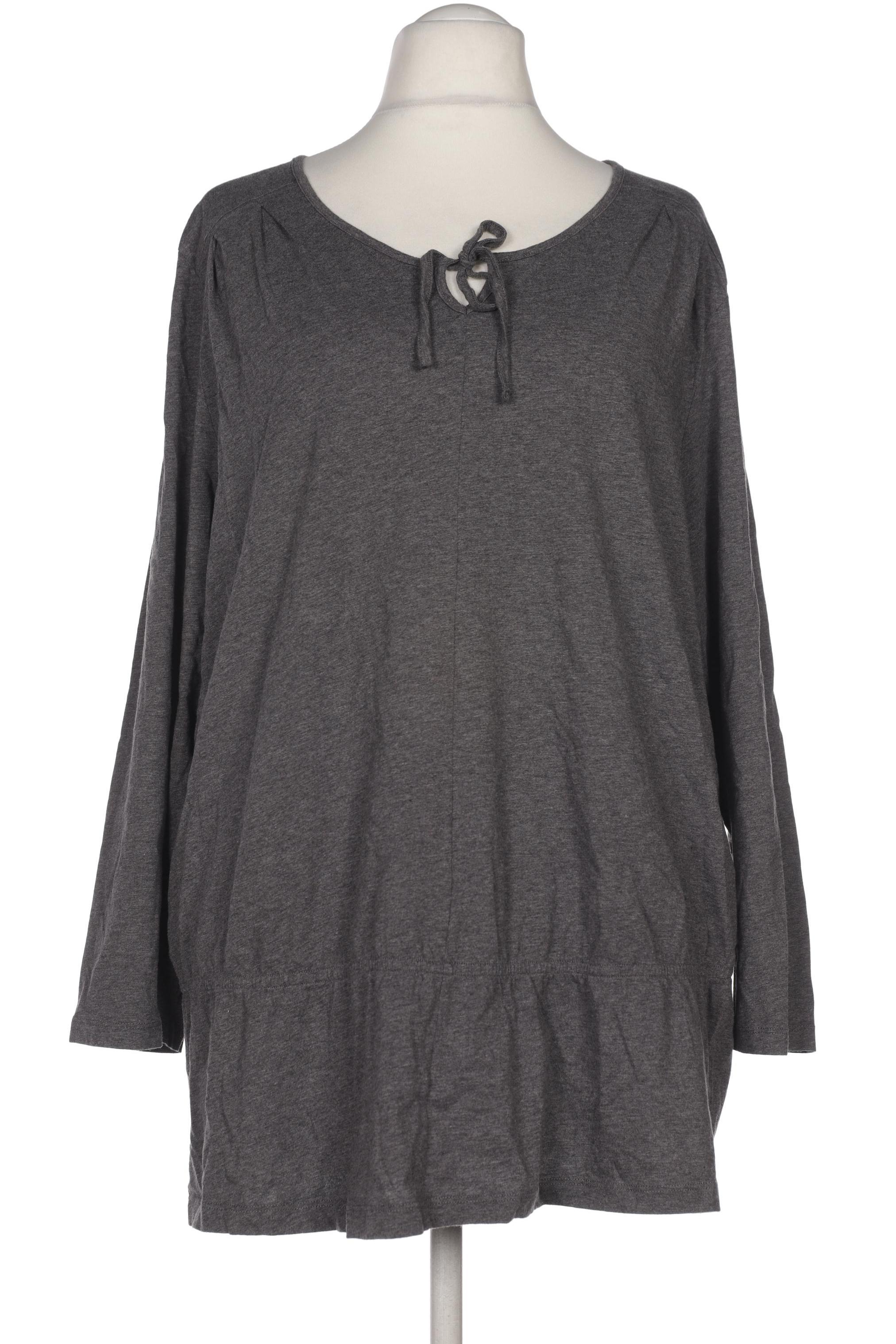 

Pure by Ulla Popken Damen Langarmshirt, grau