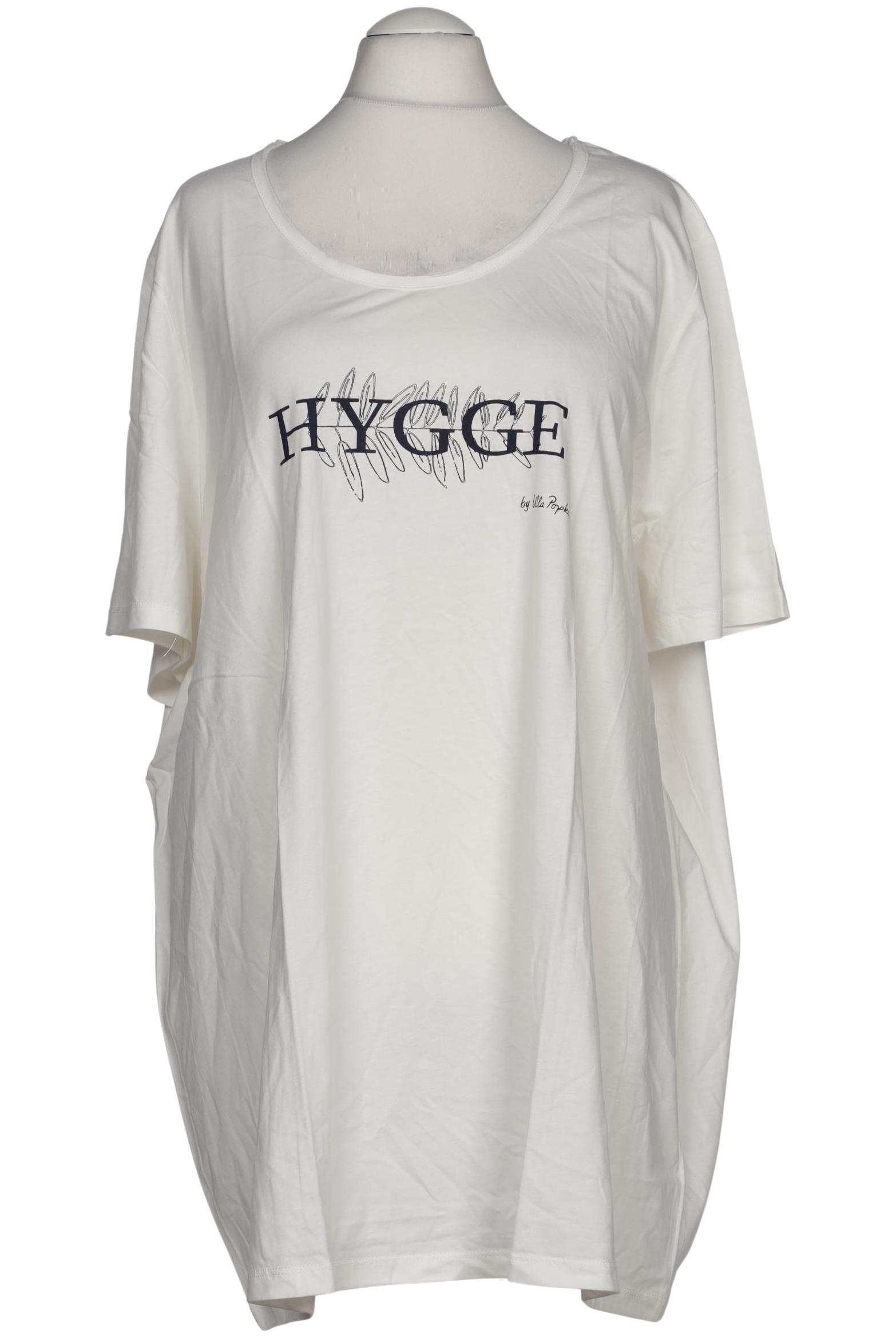 

Pure by Ulla Popken Damen T-Shirt, weiß, Gr. 58