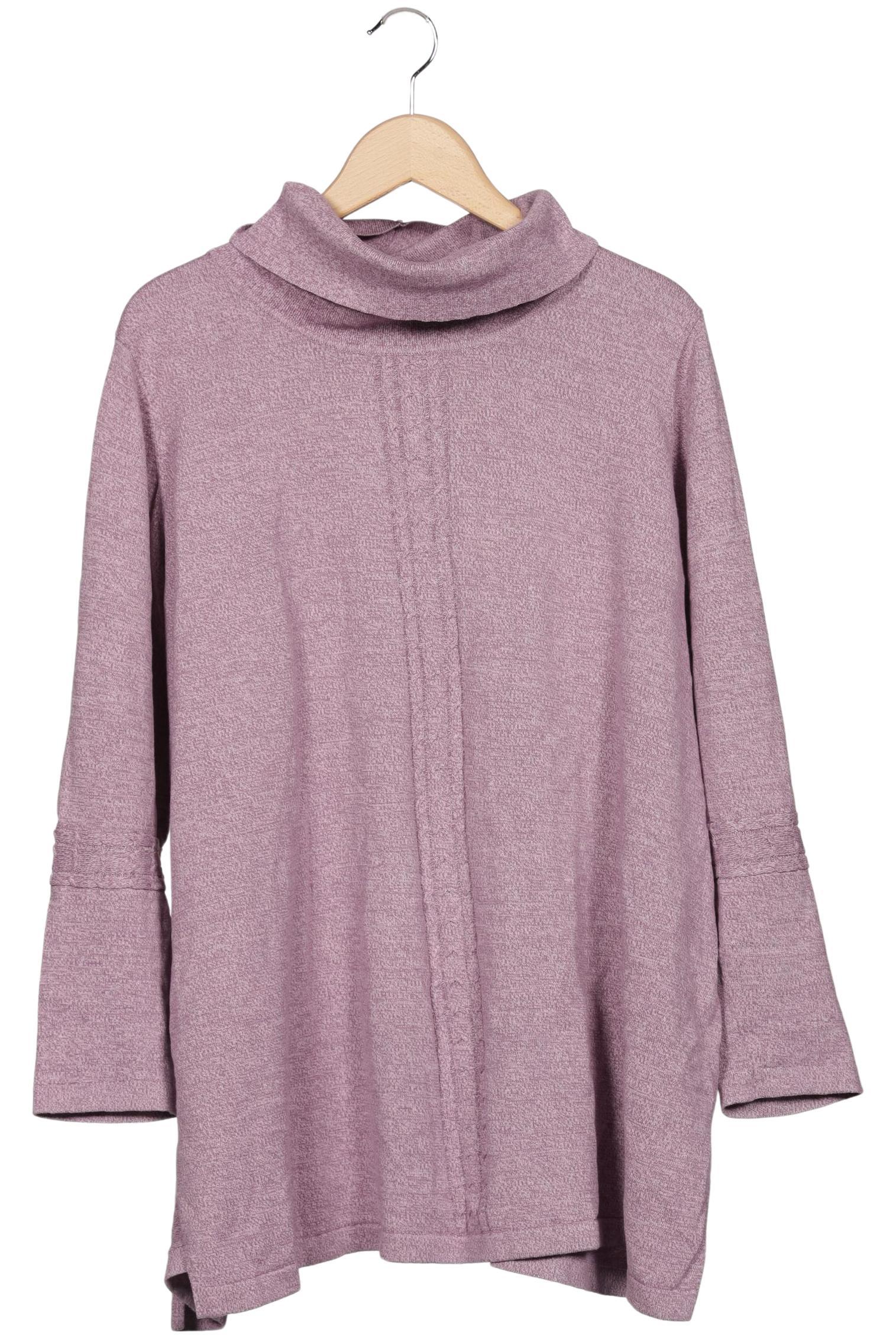 

Pure by Ulla Popken Damen Pullover, flieder, Gr. 50