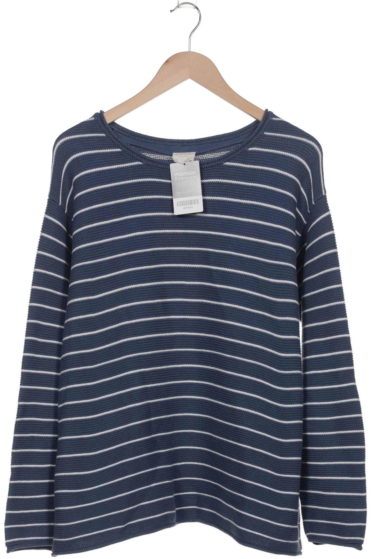 

Pure by Ulla Popken Damen Pullover, blau, Gr. 46