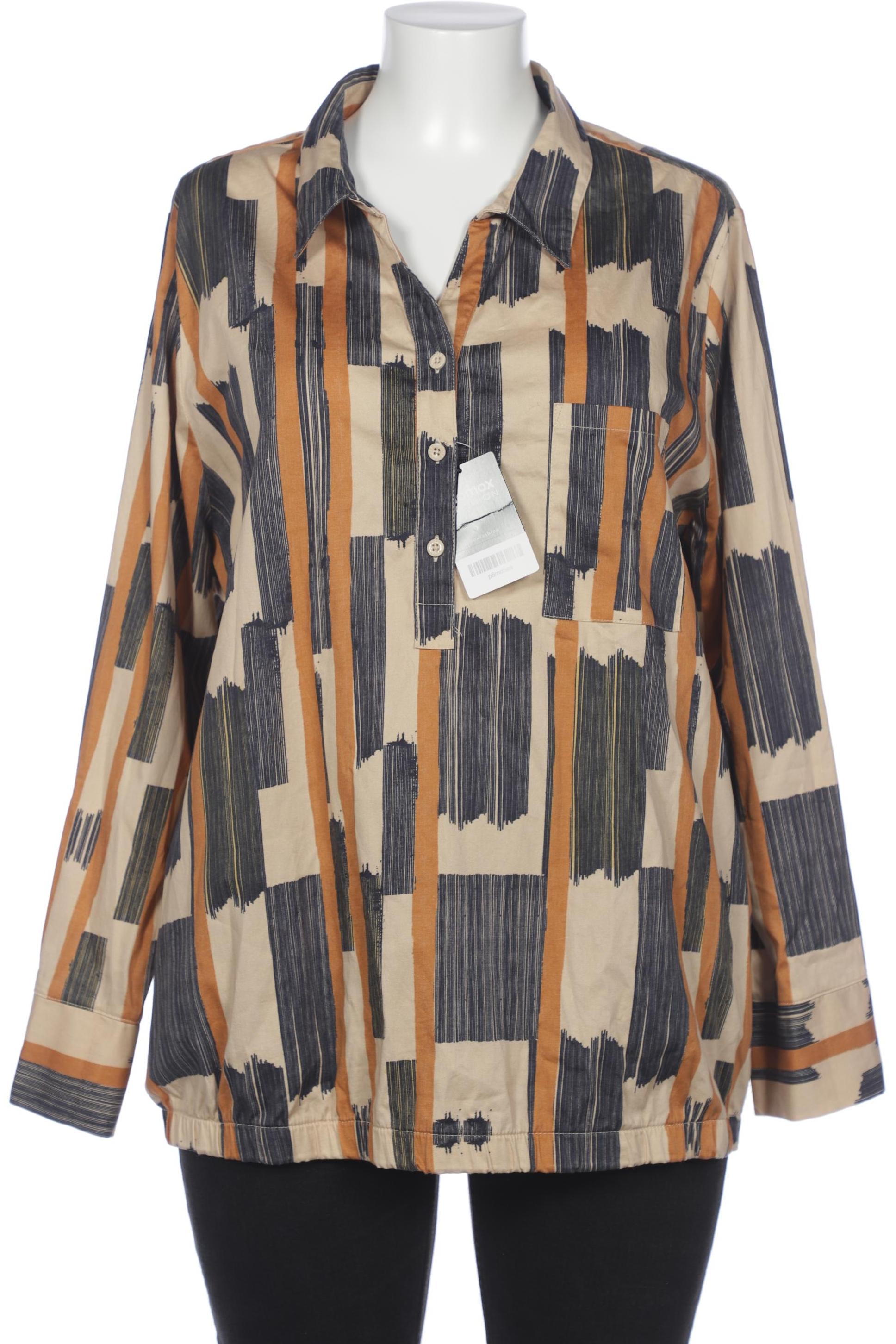 

Pure by Ulla Popken Damen Bluse, mehrfarbig, Gr. 50