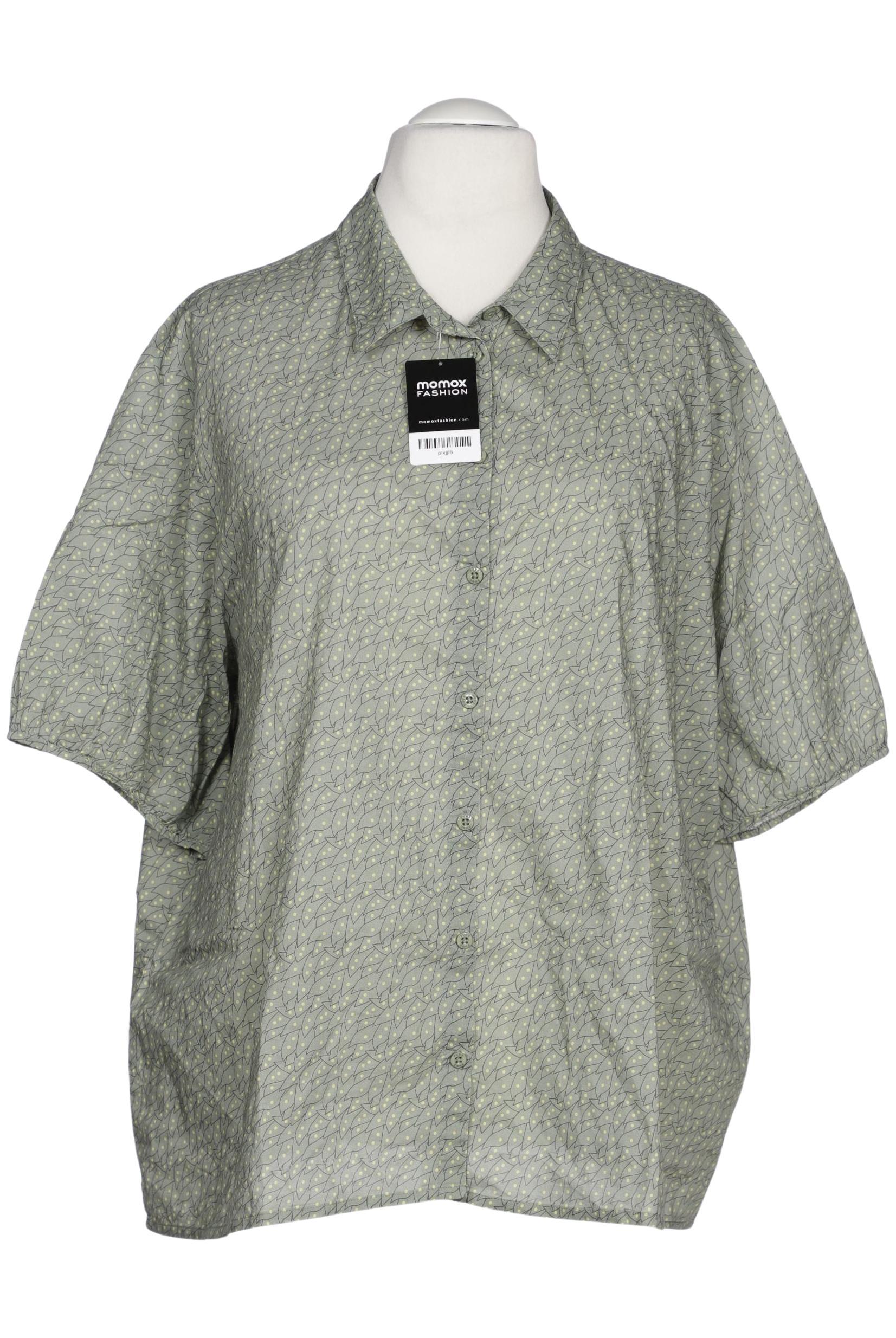 

Pure by Ulla Popken Damen Bluse, grün, Gr. 54