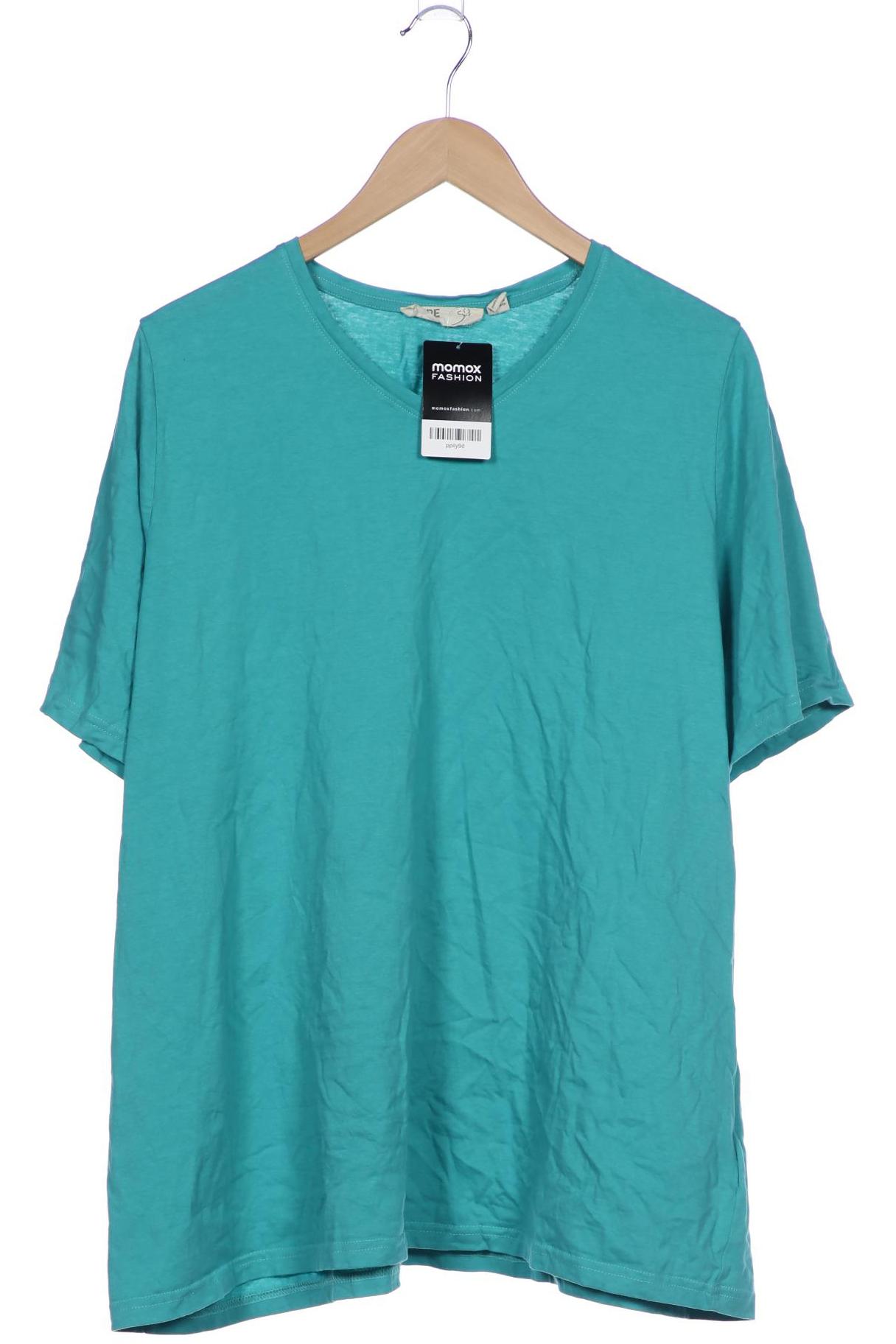 

Pure by Ulla Popken Damen T-Shirt, türkis, Gr. 50