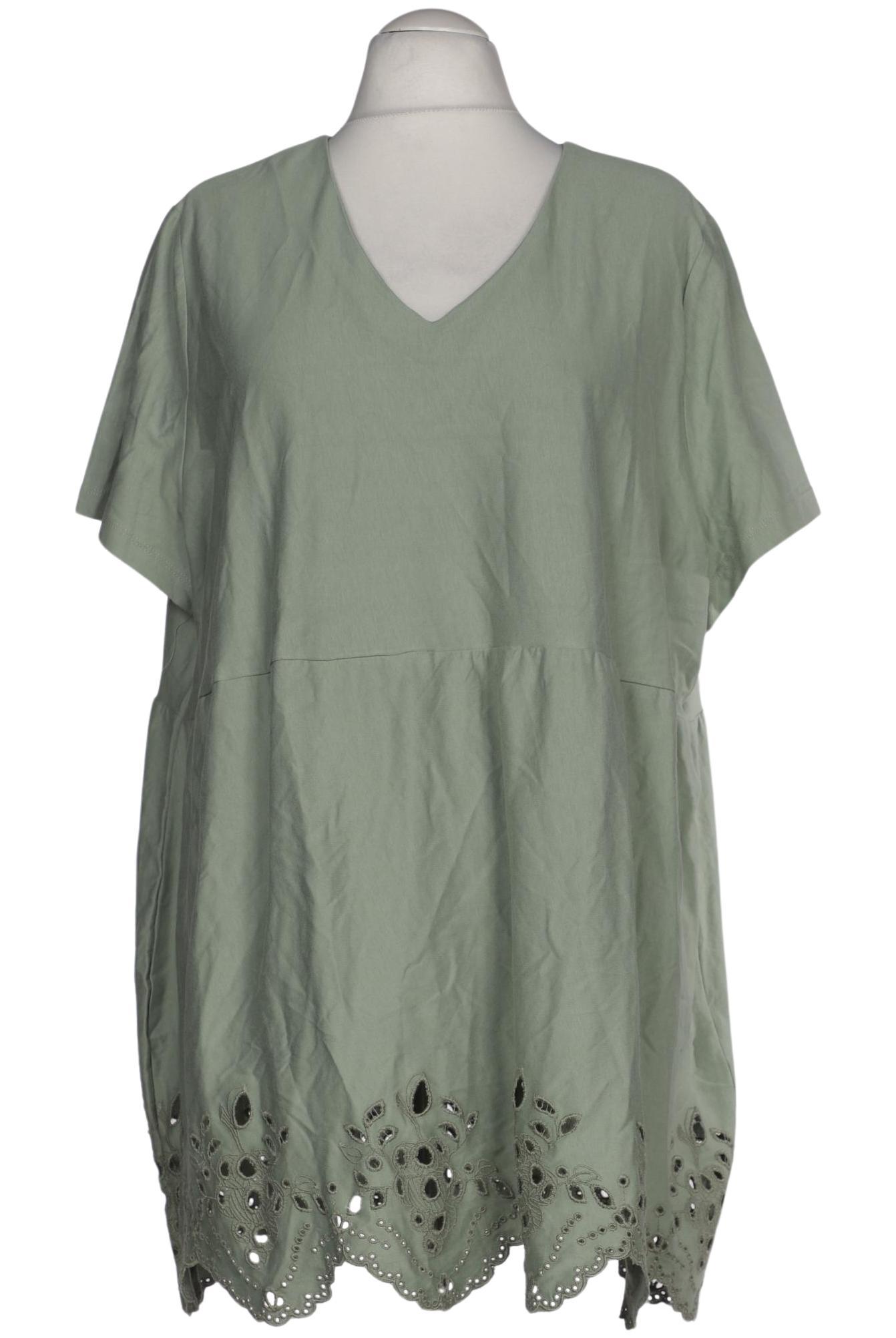 

Pure by Ulla Popken Damen Bluse, grün, Gr. 54