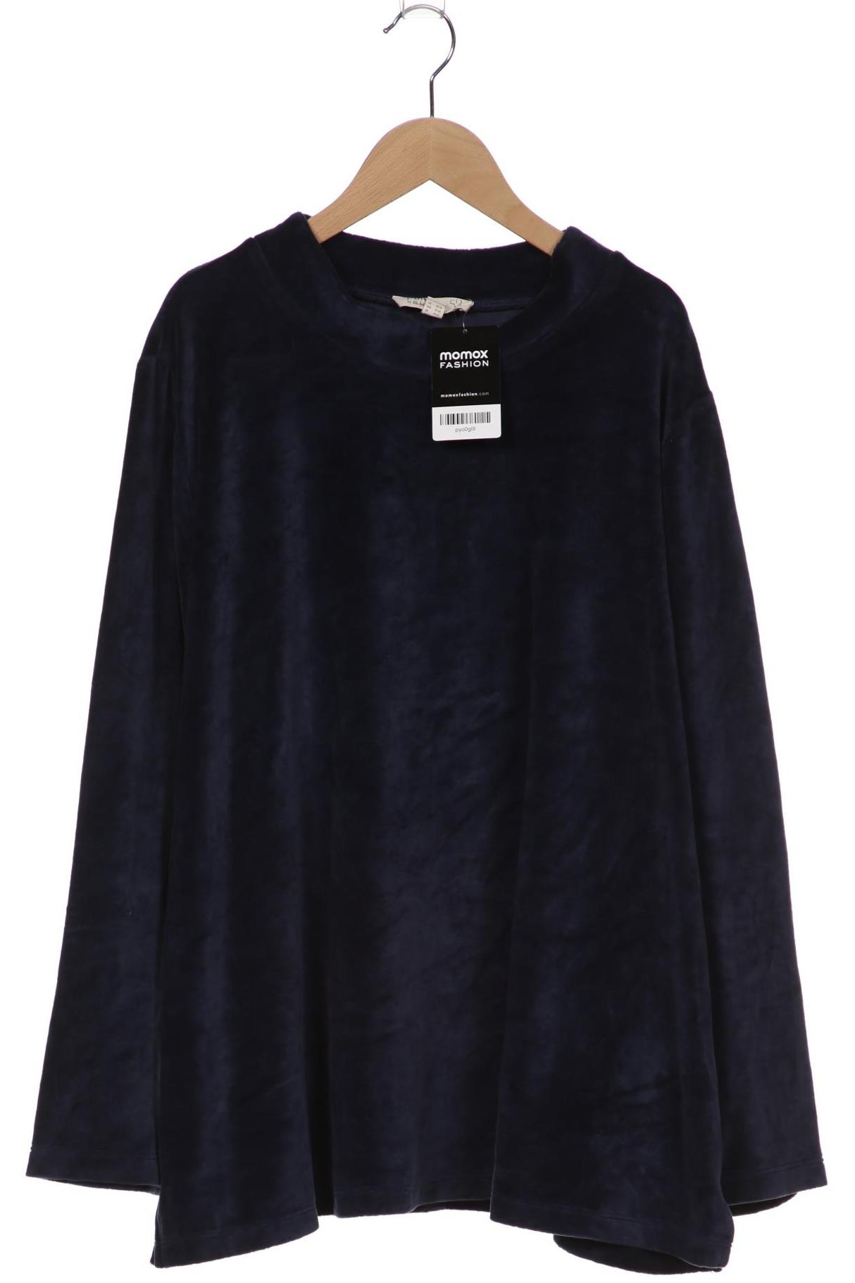

Pure by Ulla Popken Damen Sweatshirt, marineblau, Gr. 50