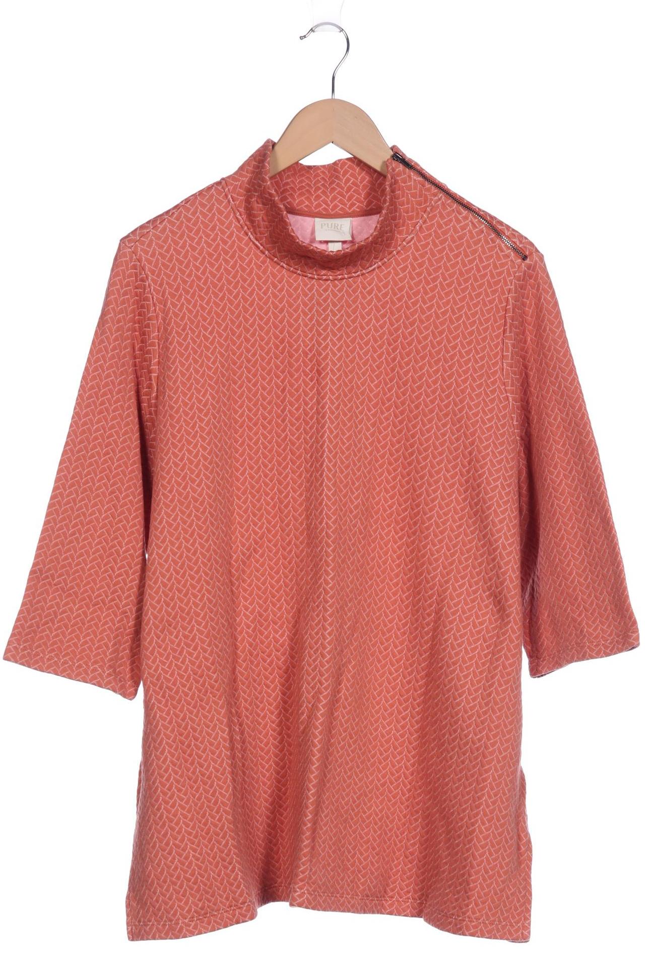 

Pure by Ulla Popken Damen Sweatshirt, orange, Gr. 50