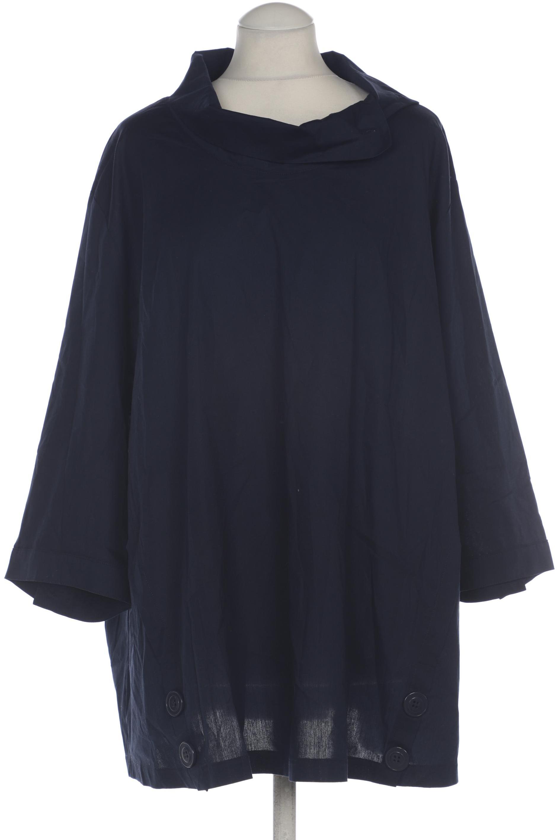 

Pure by Ulla Popken Damen Bluse, marineblau, Gr. 54