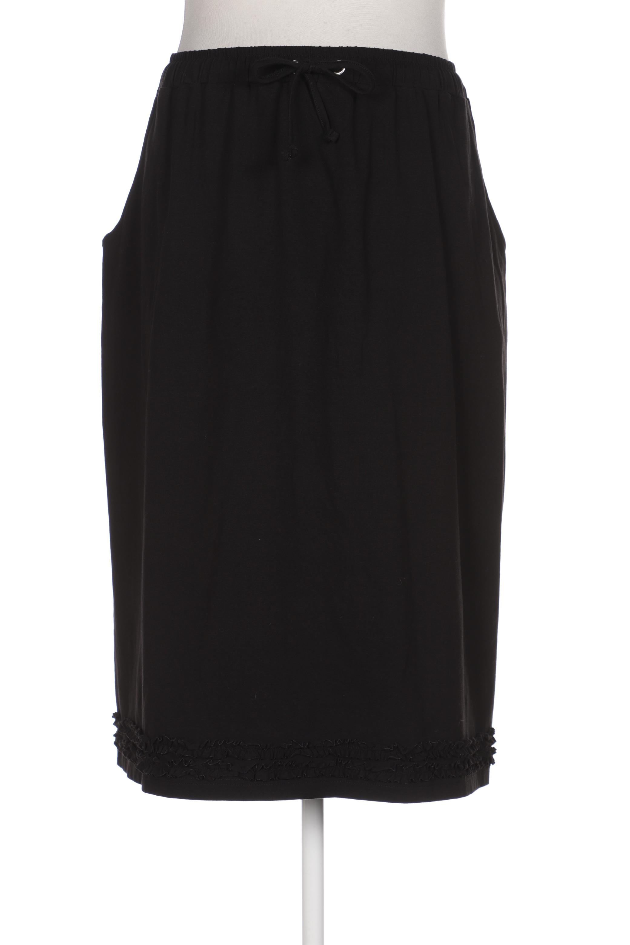 

Pure by Ulla Popken Damen Rock, schwarz, Gr. 50